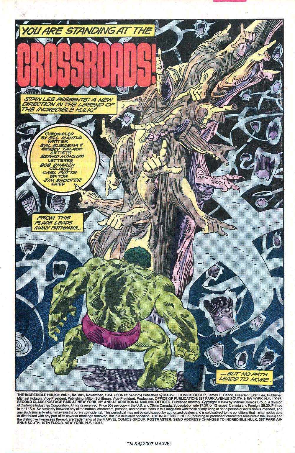 Read online The Incredible Hulk (1968) comic -  Issue #301 - 3