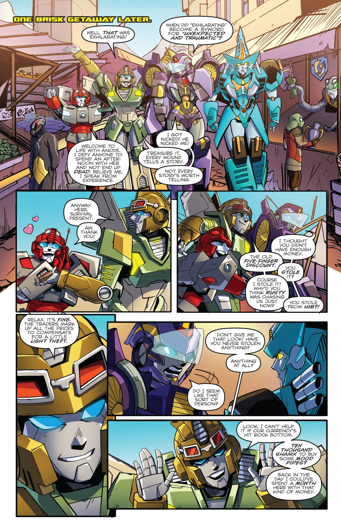 Read online Transformers: Lost Light comic -  Issue #8 - 8