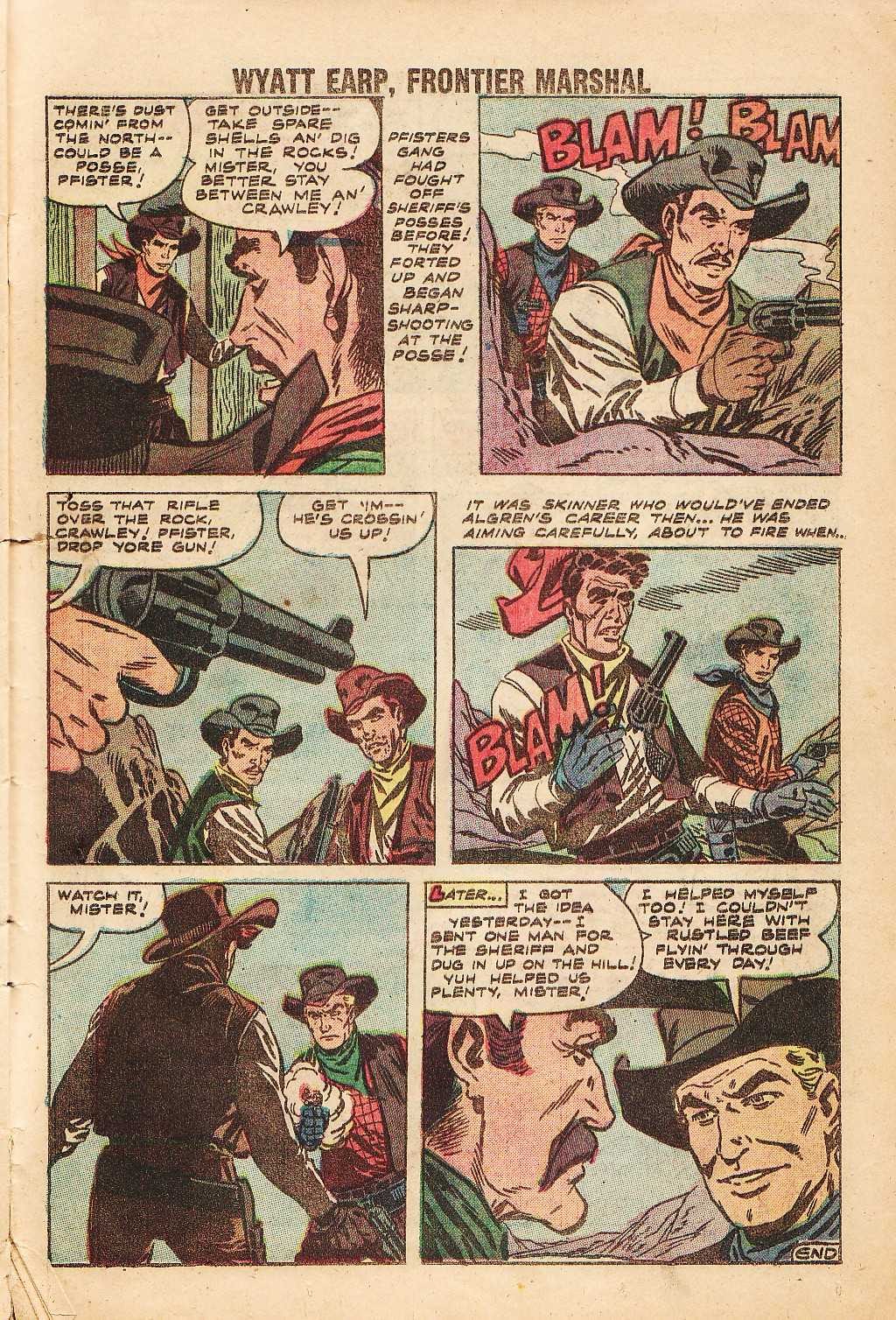 Read online Wyatt Earp Frontier Marshal comic -  Issue #23 - 25