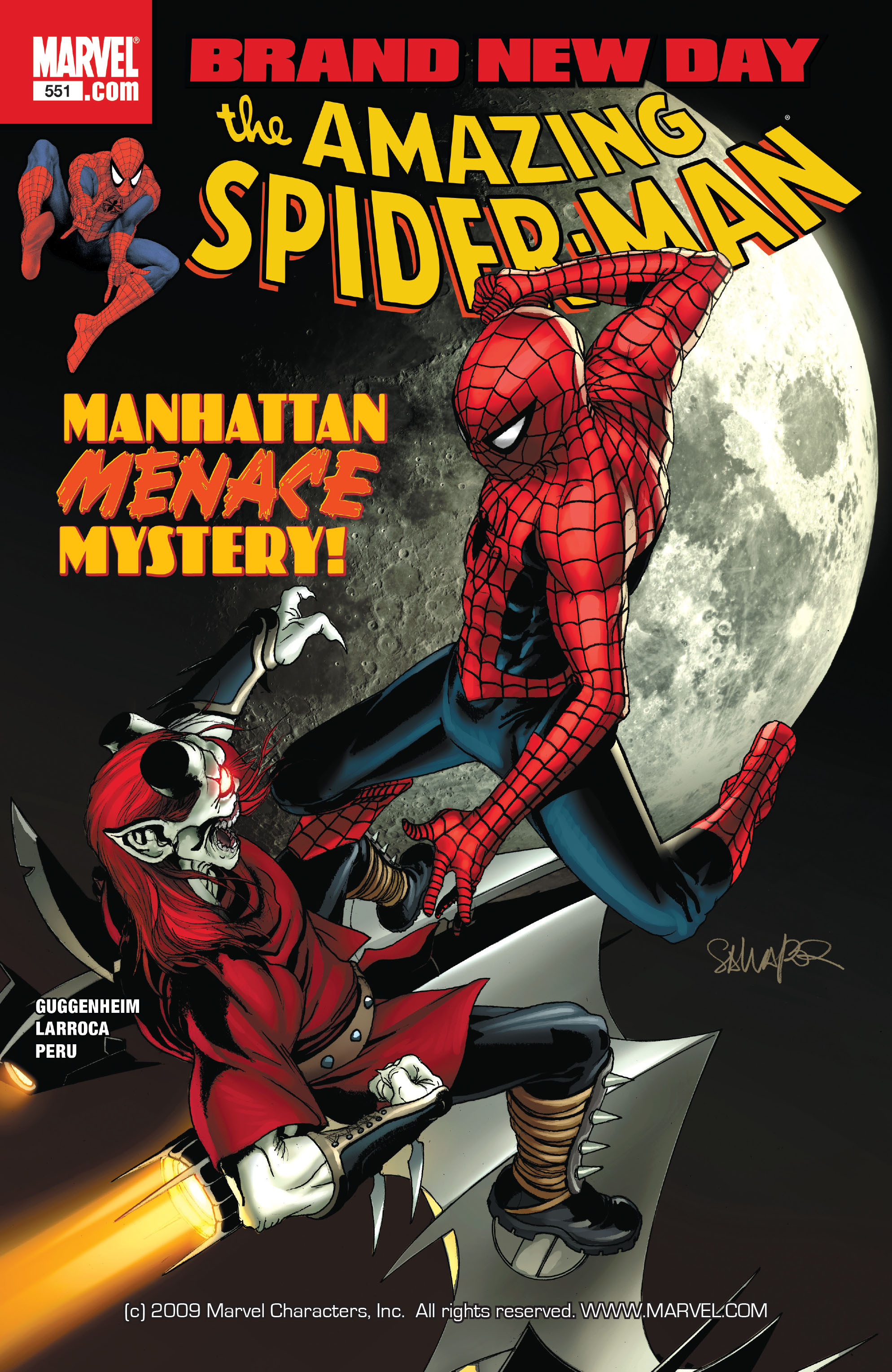Read online The Amazing Spider-Man (1963) comic -  Issue #551 - 1