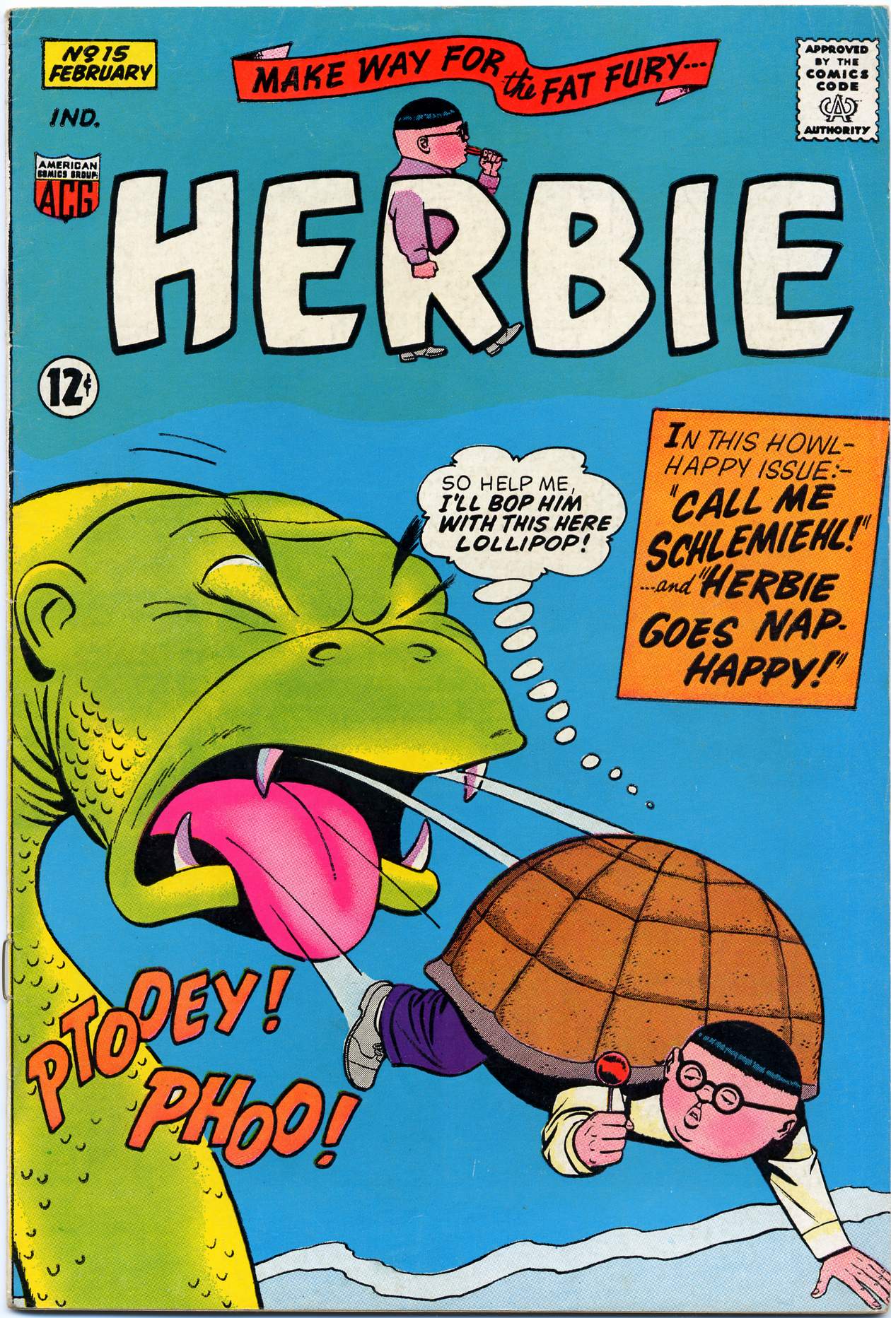 Read online Herbie comic -  Issue #15 - 1