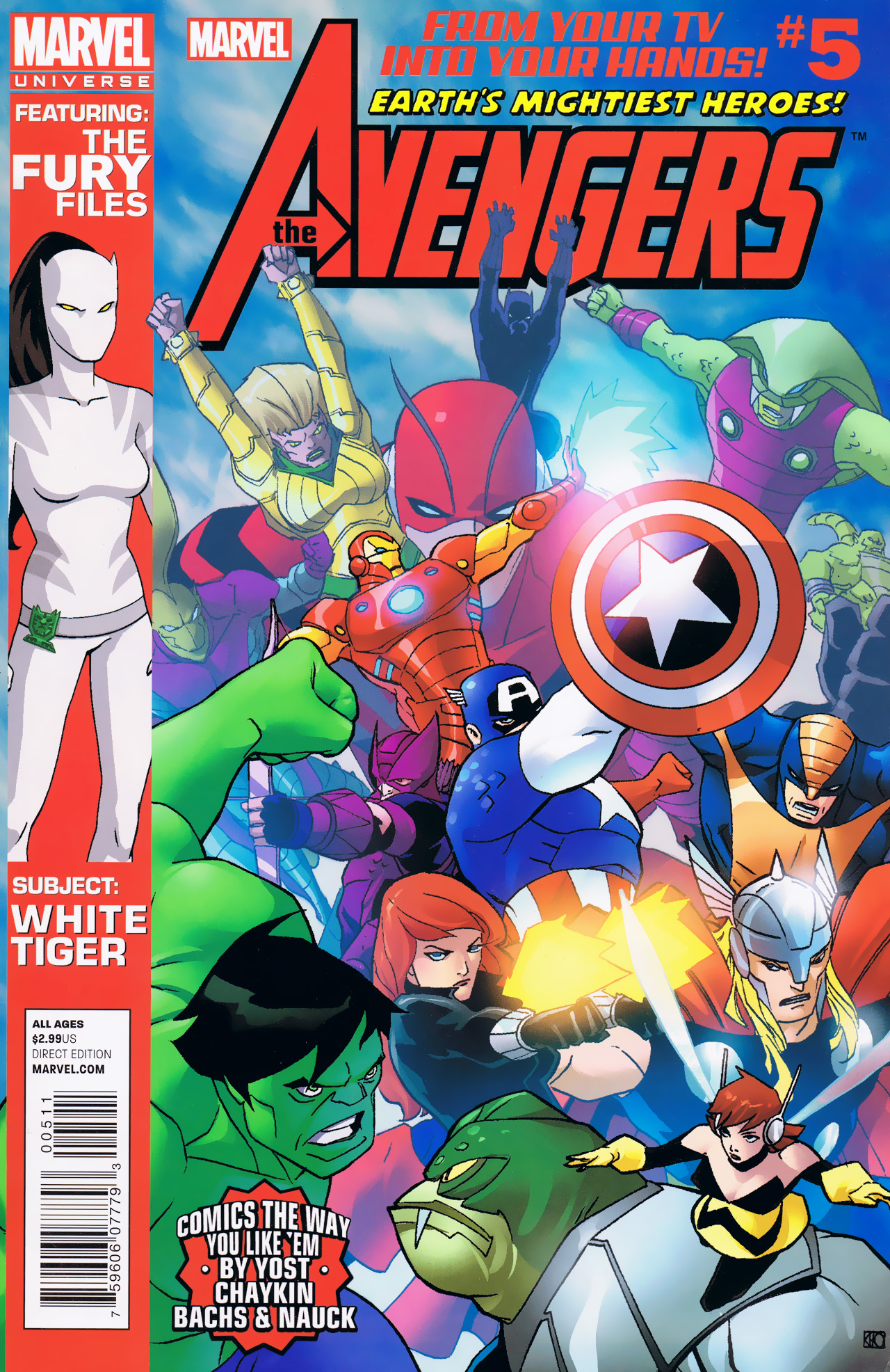 Read online Marvel Universe Avengers Earth's Mightiest Heroes comic -  Issue #5 - 1