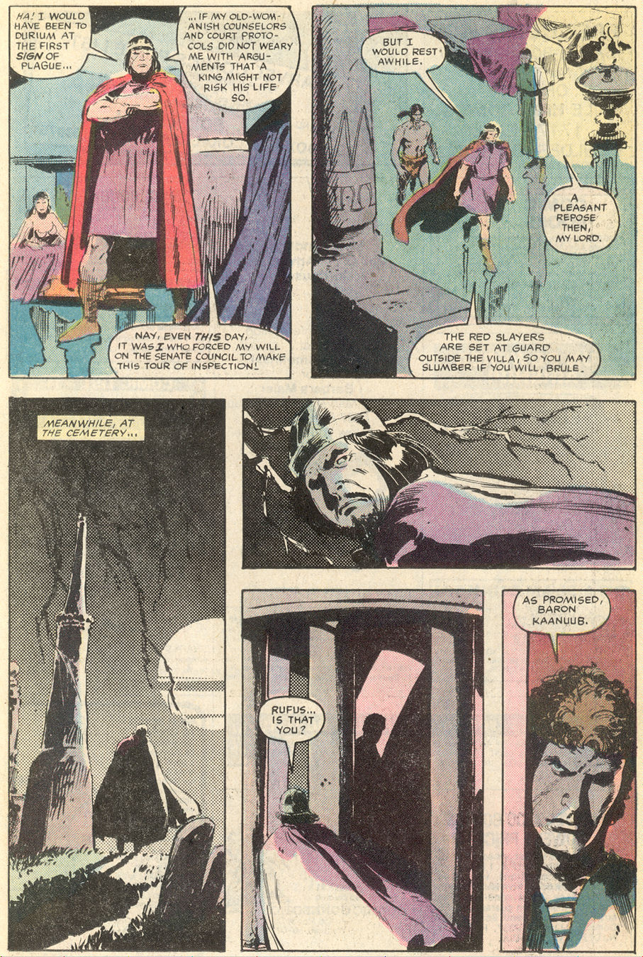 Read online Kull The Conqueror (1983) comic -  Issue #5 - 8