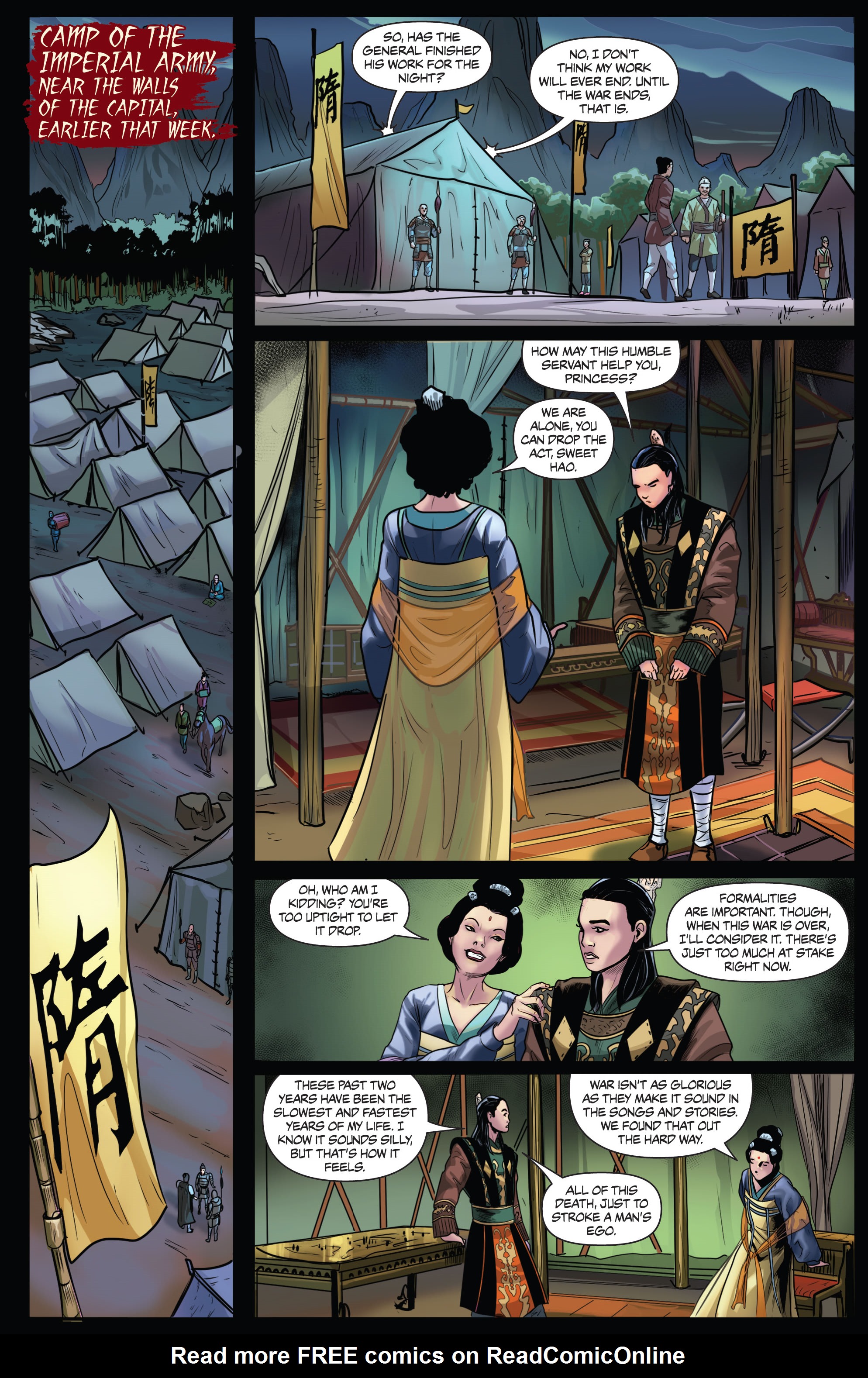 Read online Shang comic -  Issue #1 - 6