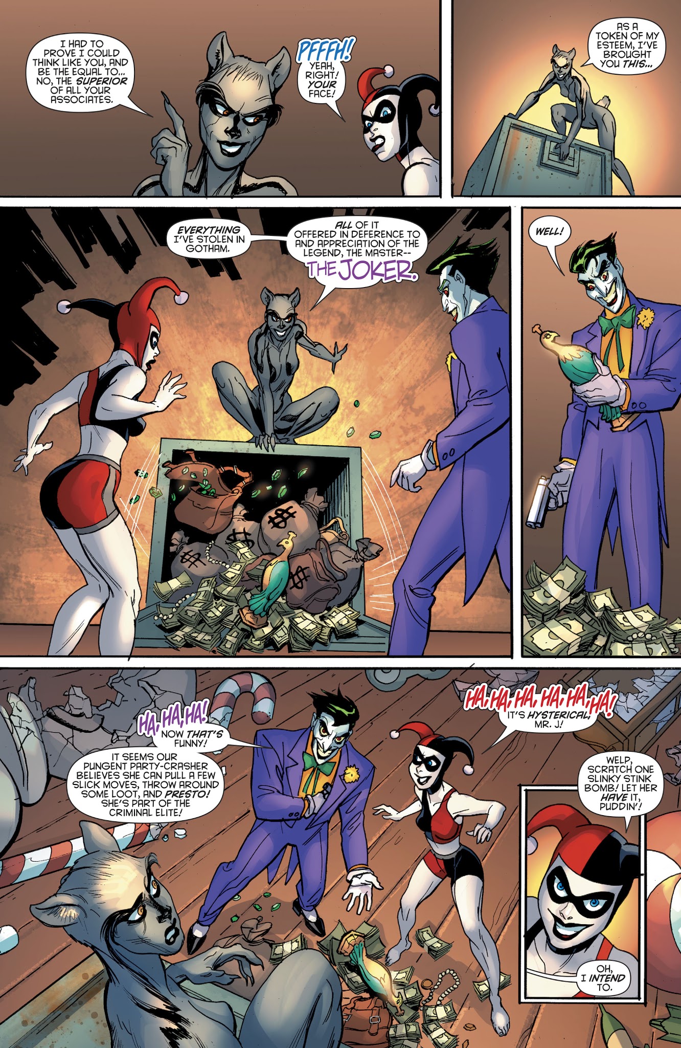 Read online Harley Quinn: Harley Loves Joker comic -  Issue #1 - 24