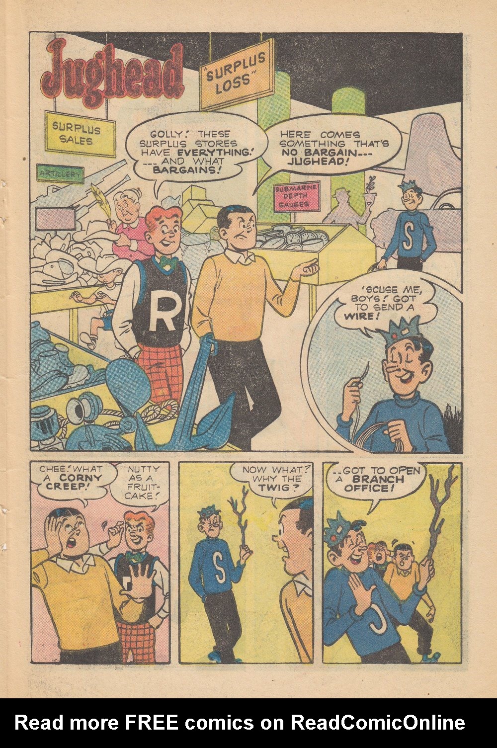 Read online Archie's Pal Jughead comic -  Issue #55 - 21