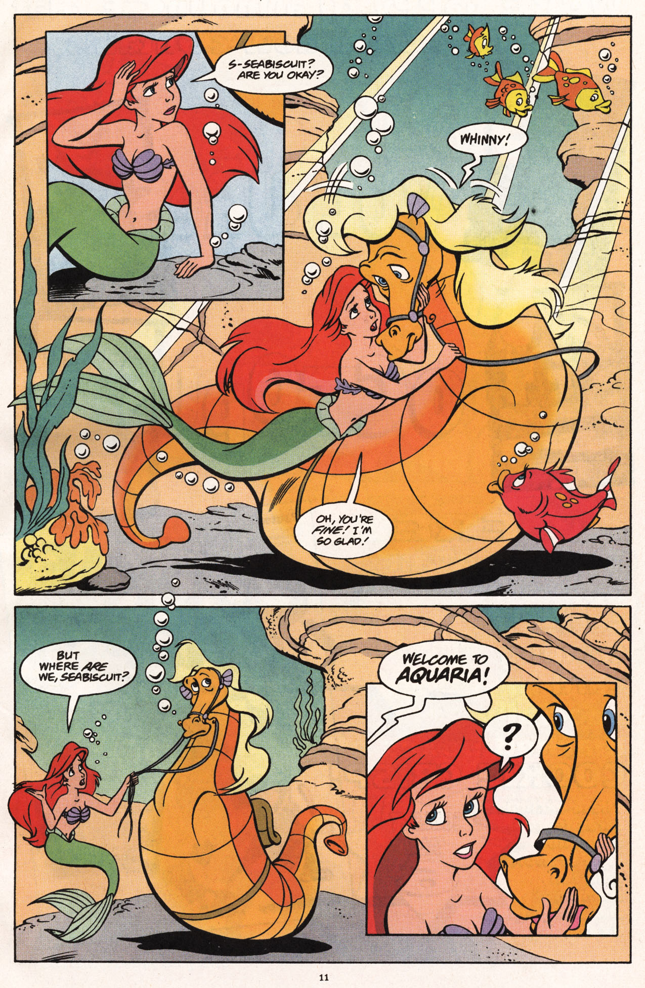 Read online Disney's The Little Mermaid comic -  Issue #4 - 13