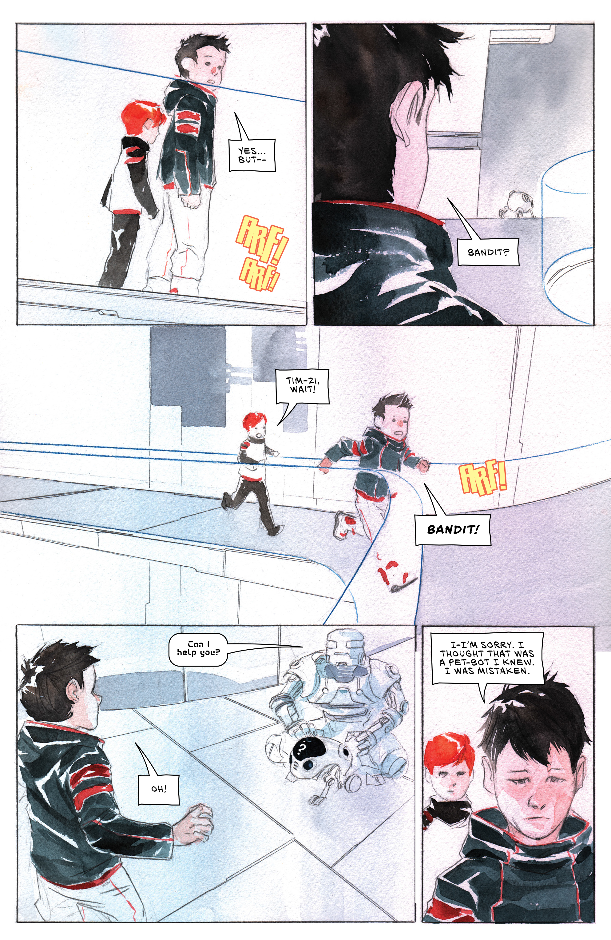 Read online Descender comic -  Issue # _TPB 2 - 100