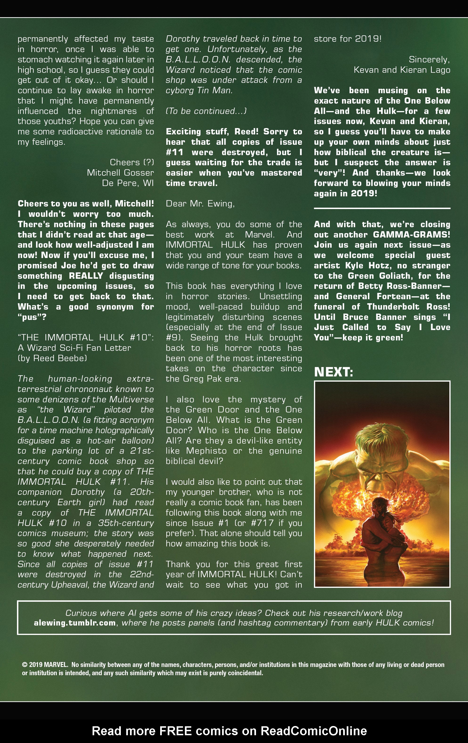 Read online Immortal Hulk comic -  Issue #13 - 22