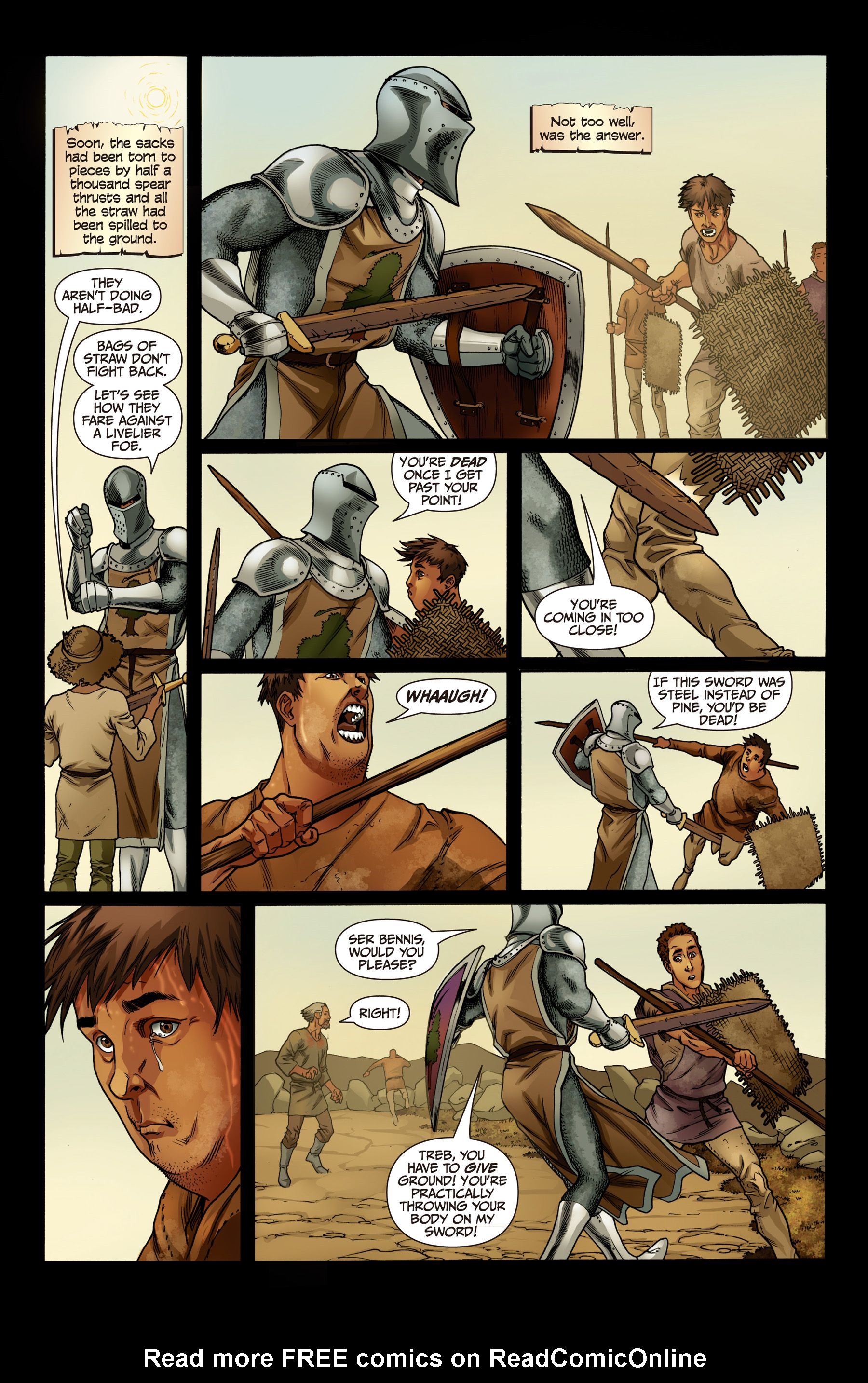Read online The Sworn Sword: The Graphic Novel comic -  Issue # Full - 40