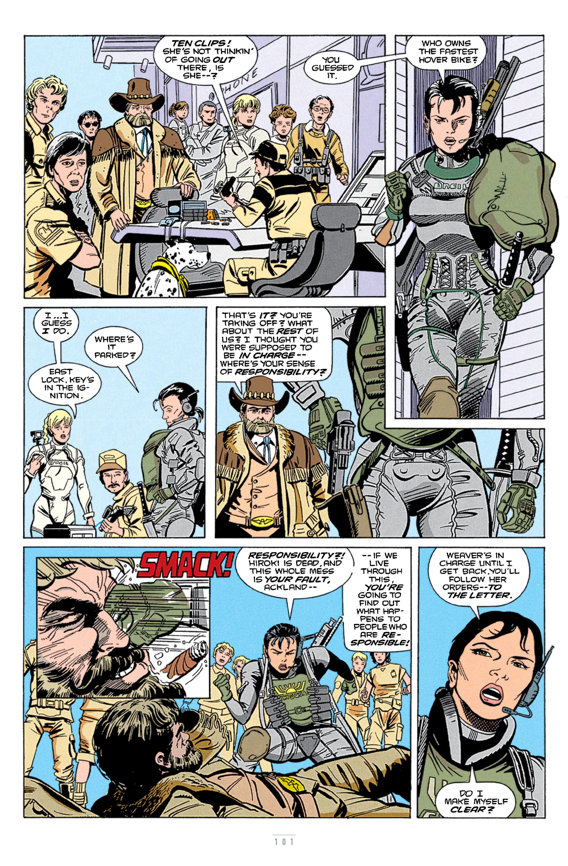 Read online Aliens vs. Predator 30th Anniversary Edition - The Original Comics Series comic -  Issue # TPB (Part 1) - 100