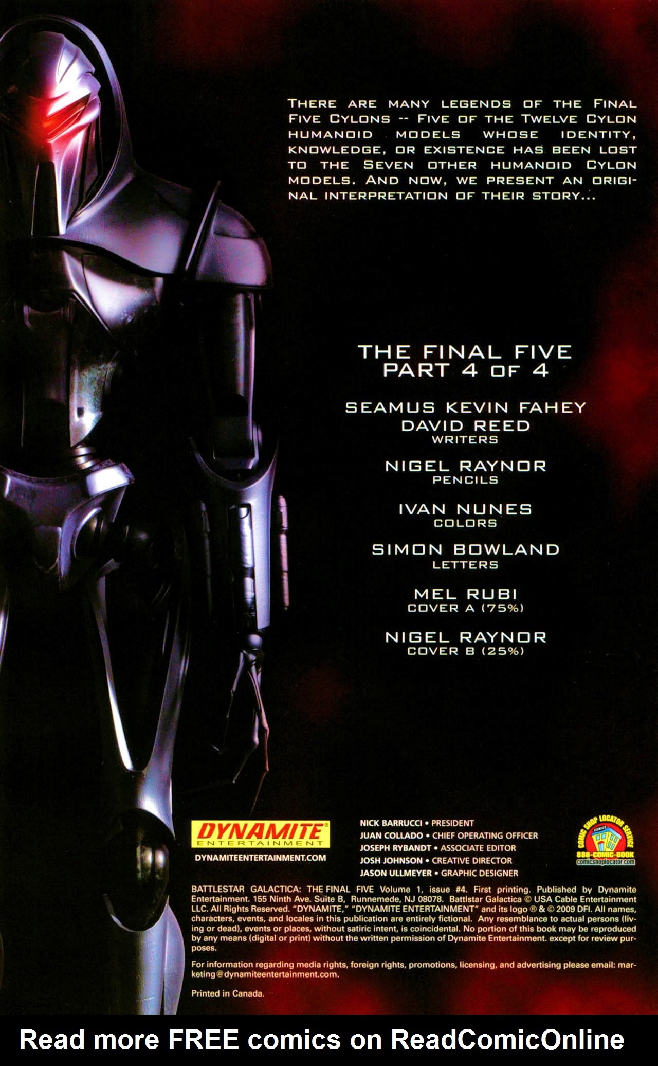 Read online Battlestar Galactica: The Final Five comic -  Issue #4 - 2