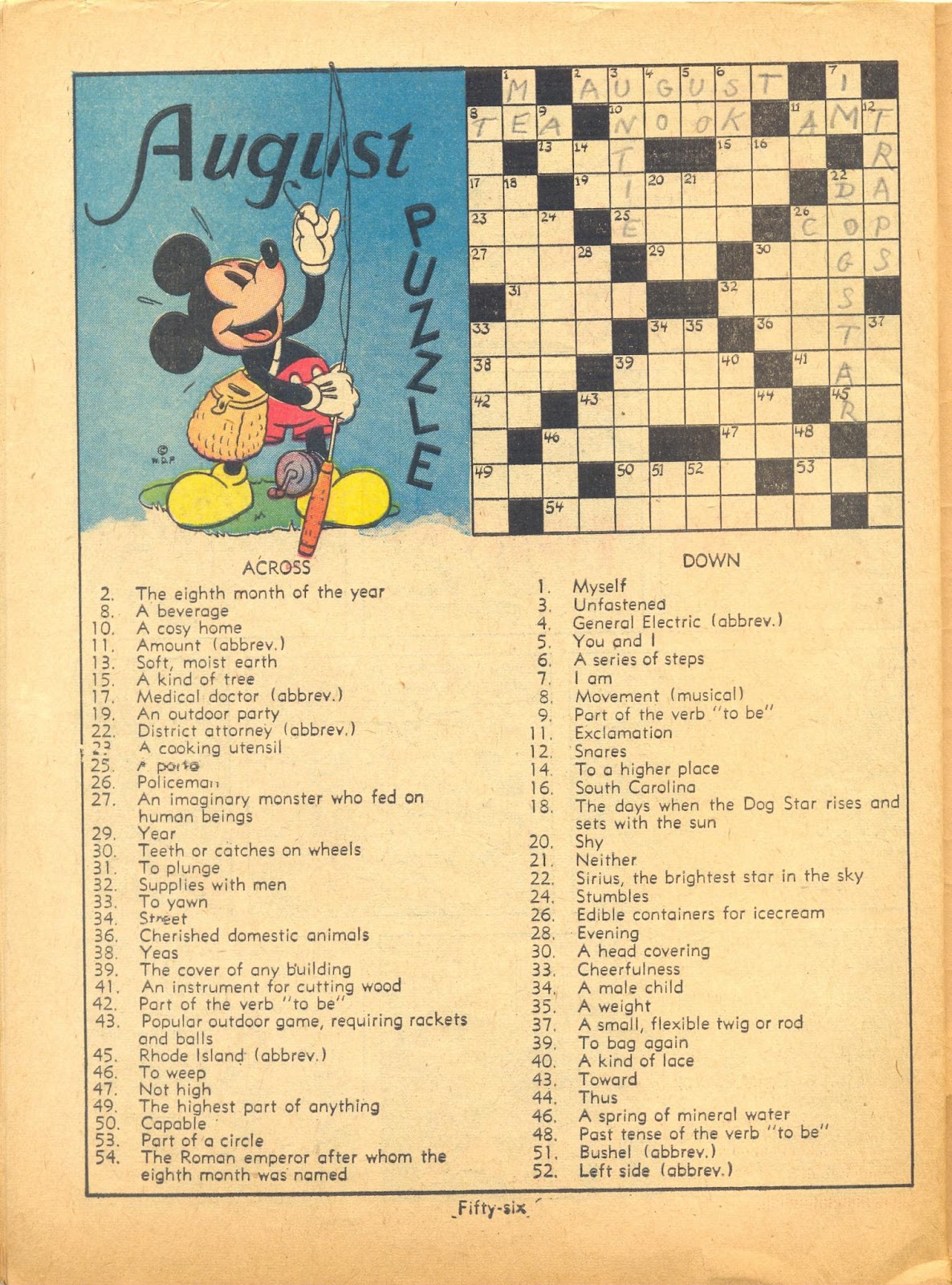 Walt Disney's Comics and Stories issue 11 - Page 58
