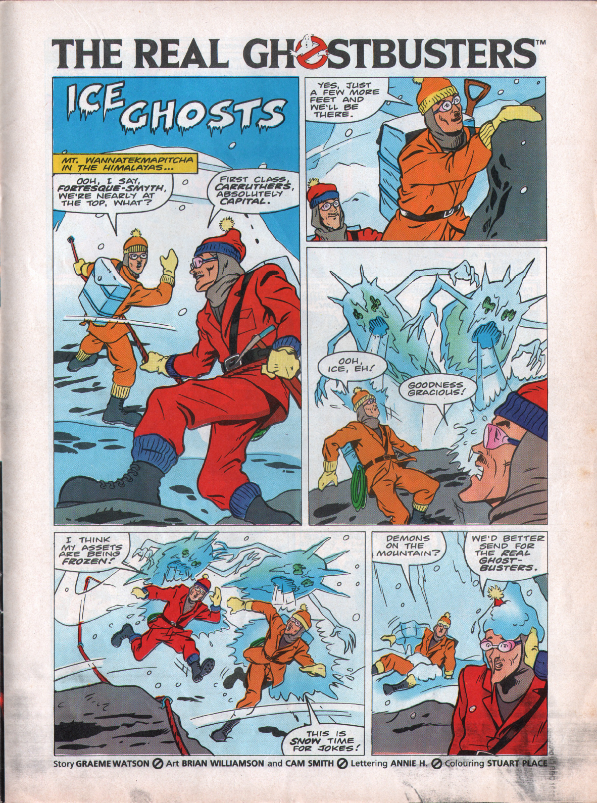 Read online The Real Ghostbusters comic -  Issue #45 - 17