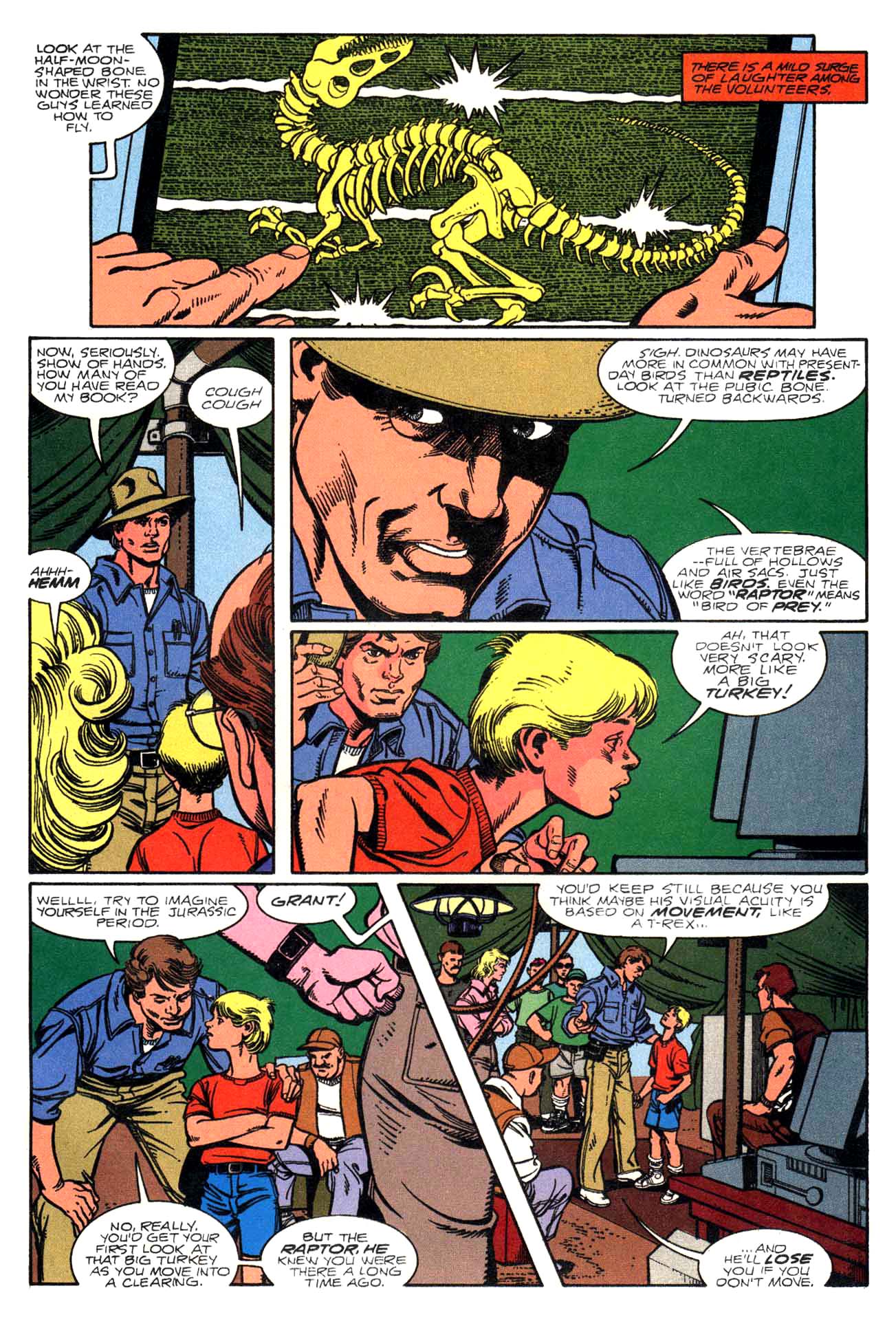 Read online Jurassic Park (1993) comic -  Issue #1 - 11