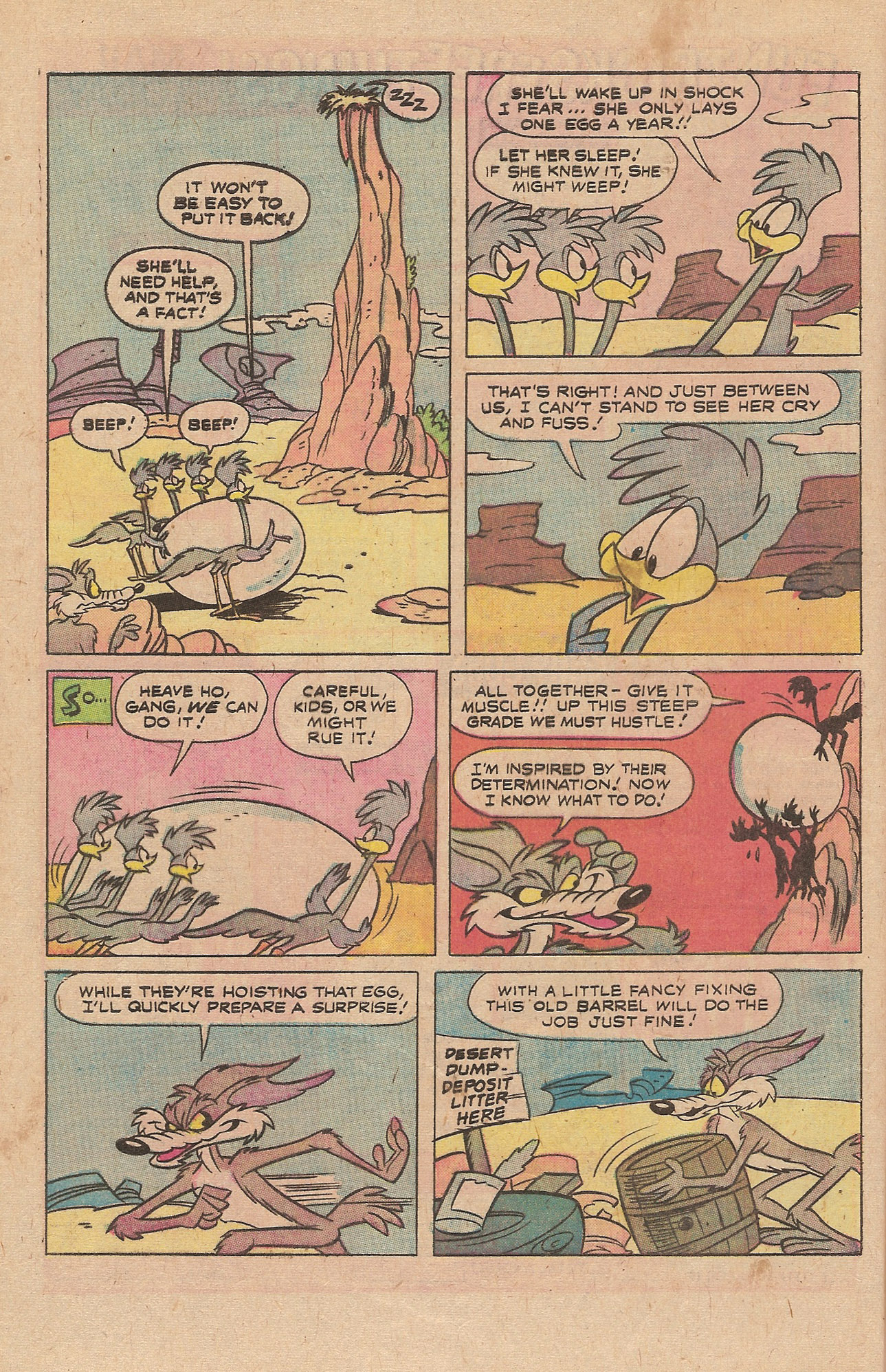 Read online Beep Beep The Road Runner comic -  Issue #61 - 8