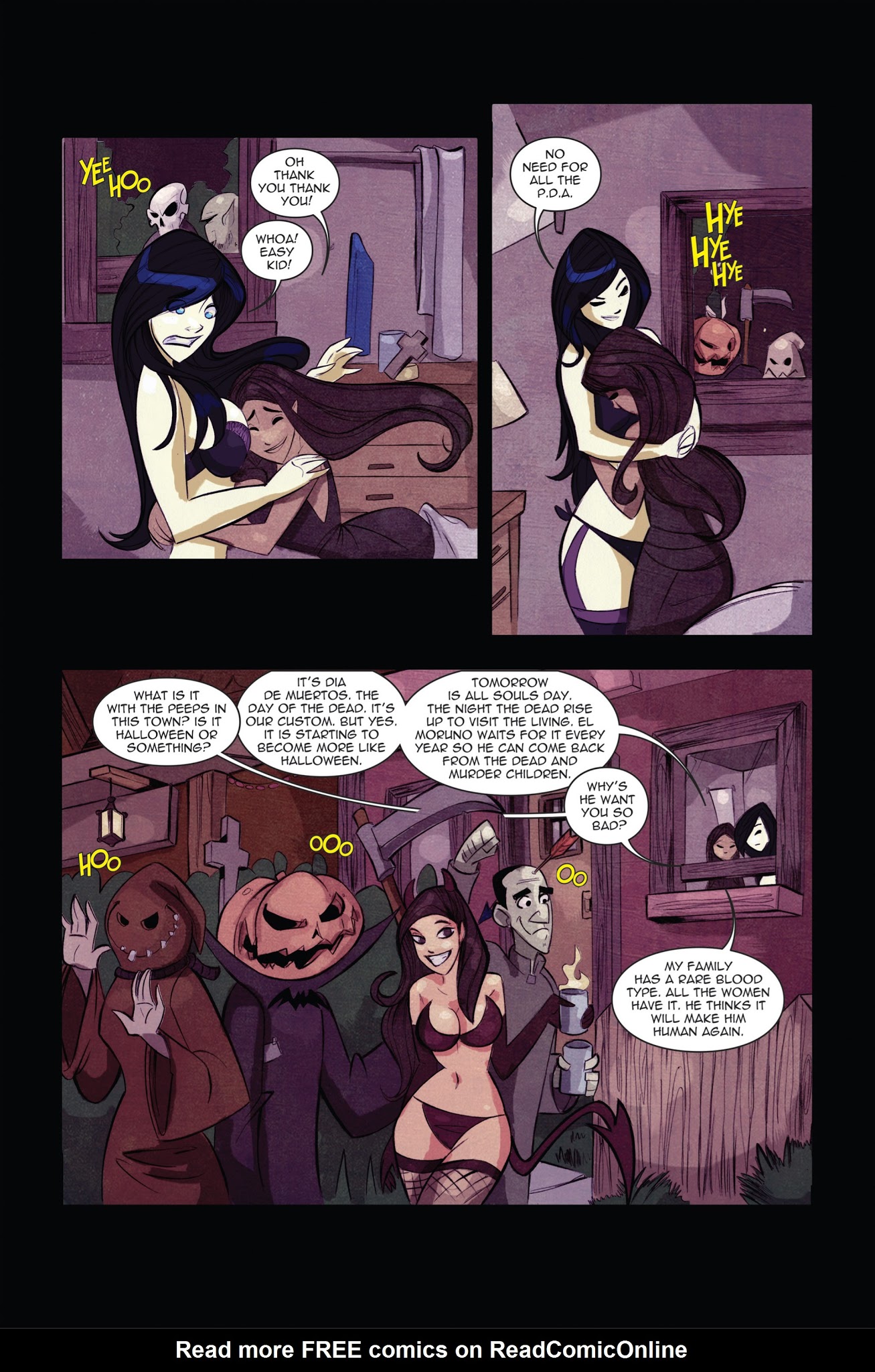 Read online Zombie Tramp: Halloween Special (2015) comic -  Issue # Full - 11