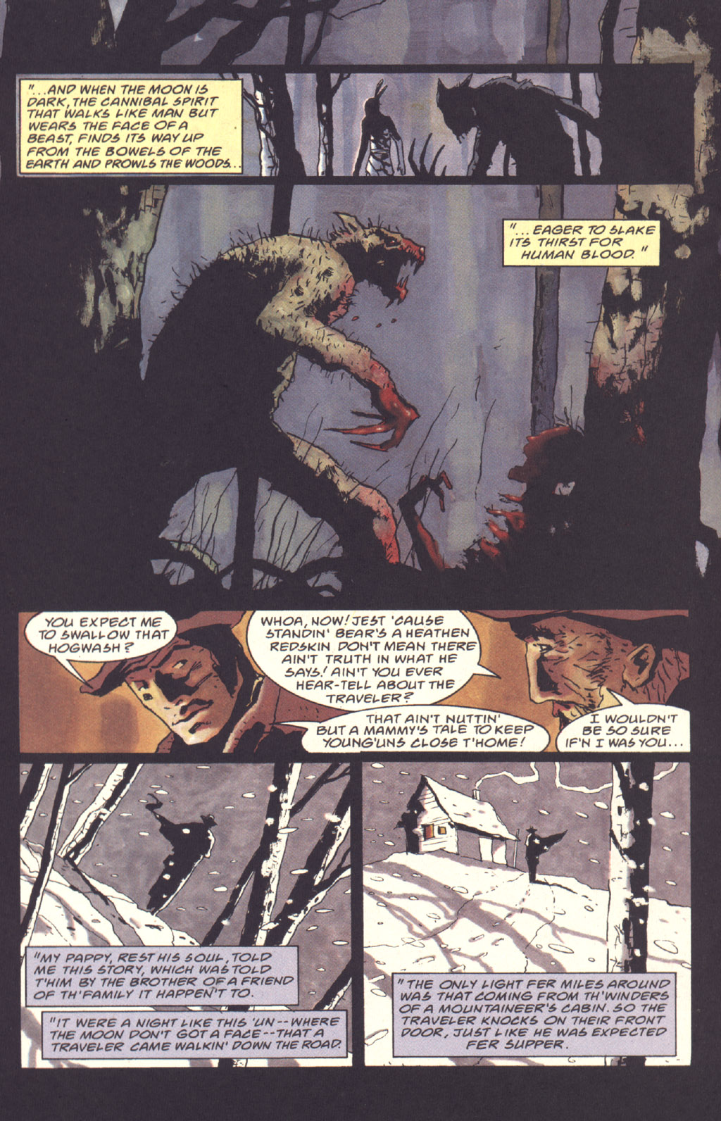 Read online Predator: Hell Come A-Walkin' comic -  Issue #1 - 16