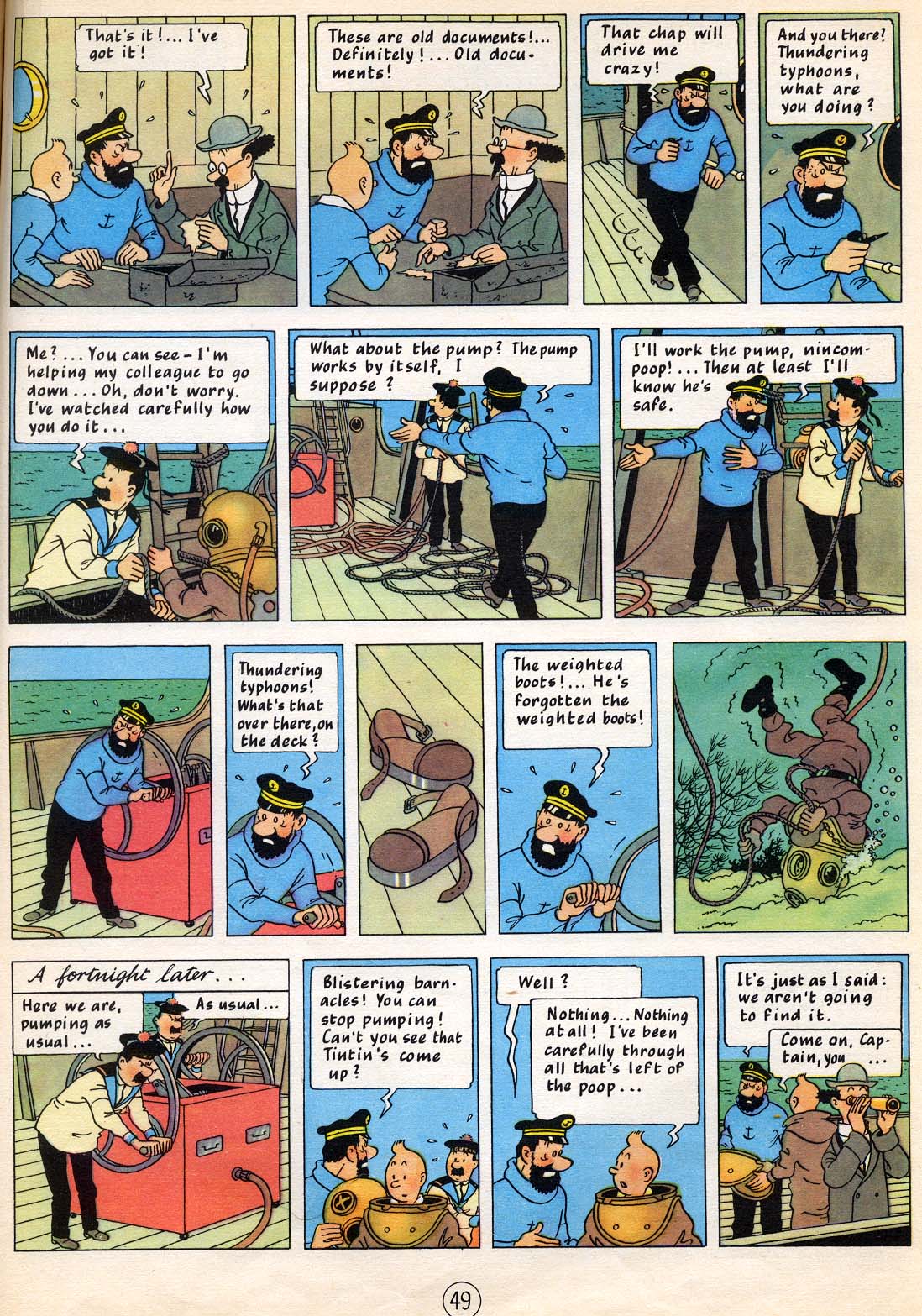 Read online The Adventures of Tintin comic -  Issue #12 - 51