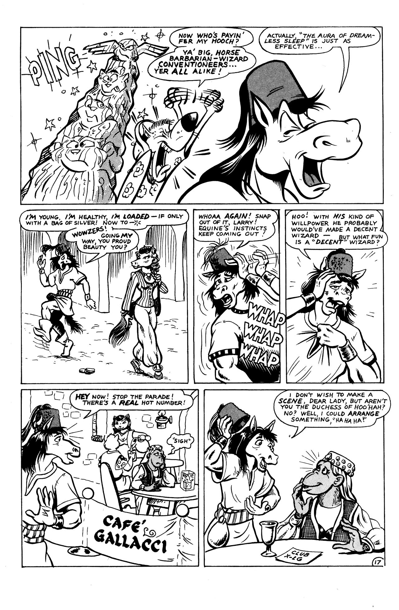 Read online Equine, The Uncivilized comic -  Issue #6 - 19