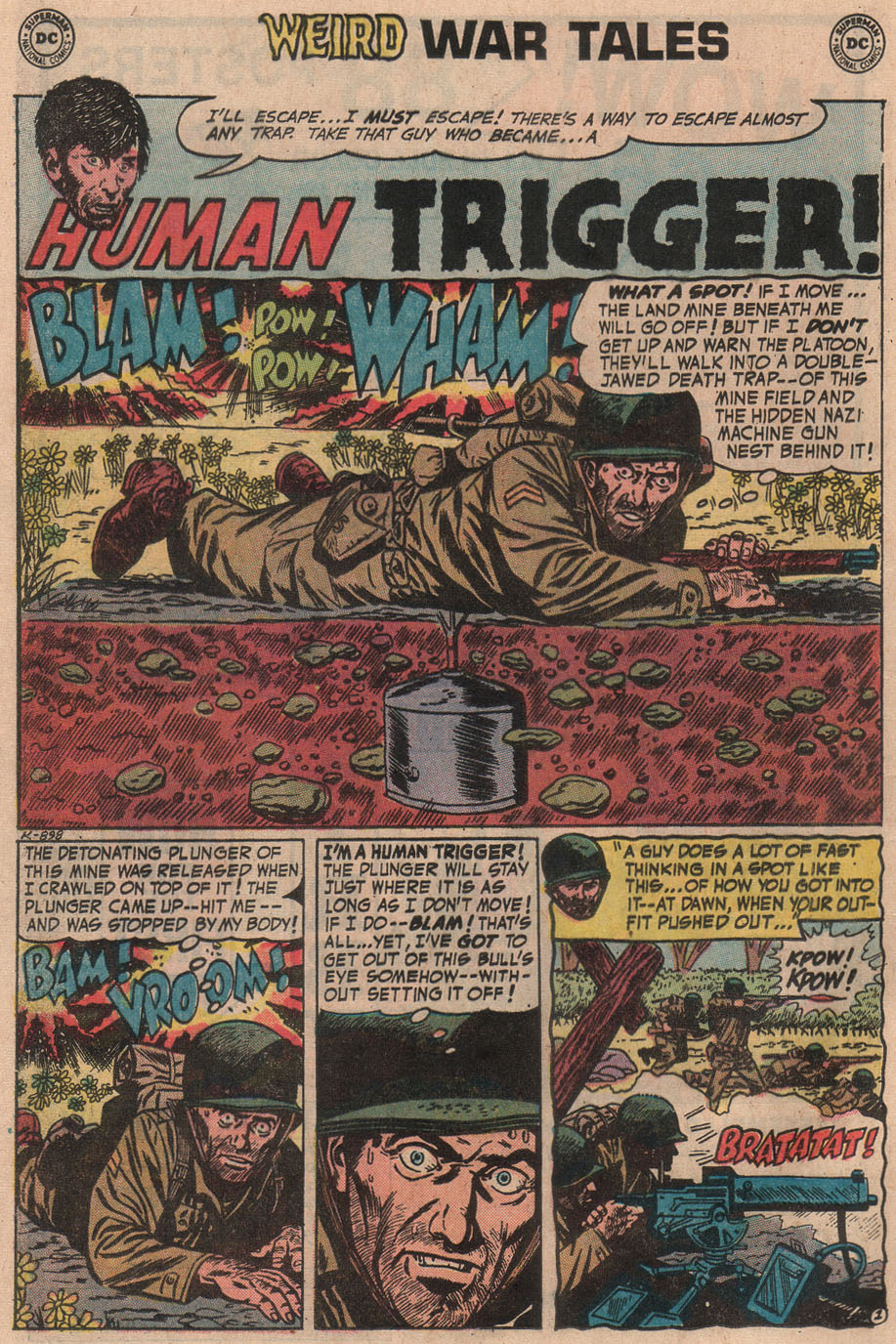 Read online Weird War Tales (1971) comic -  Issue #5 - 16