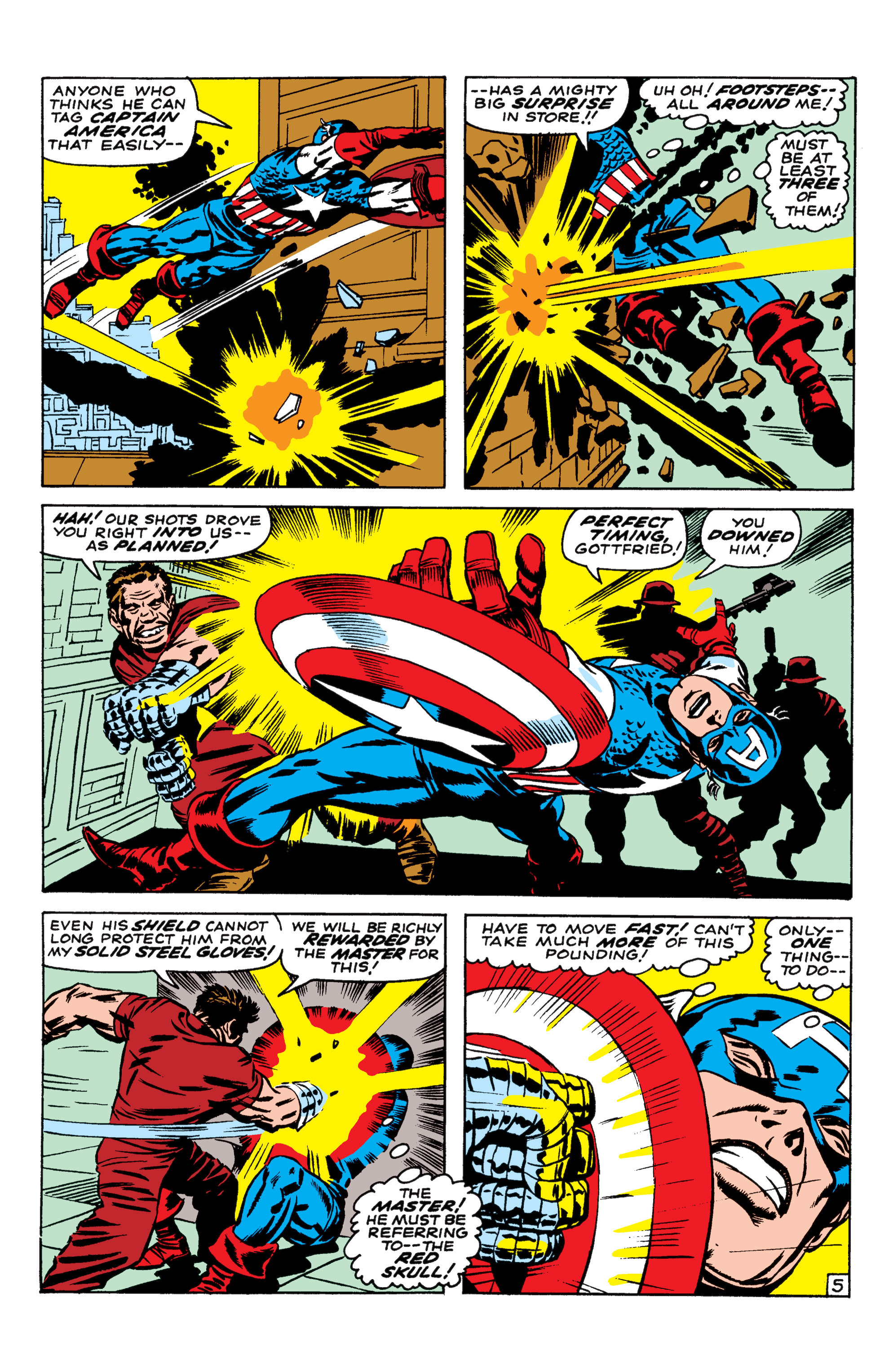 Read online Marvel Masterworks: Captain America comic -  Issue # TPB 3 (Part 1) - 32