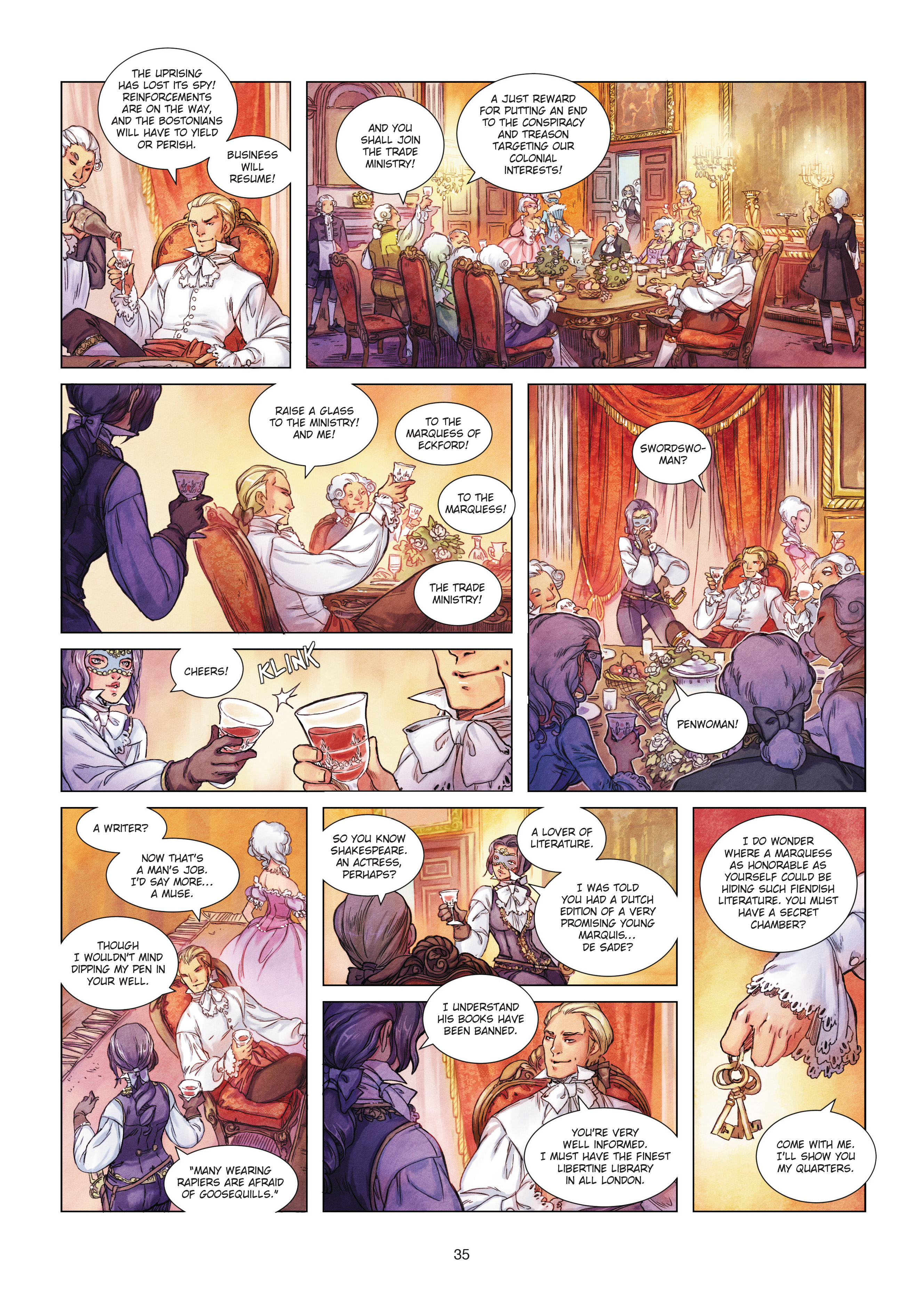 Read online Lady Liberty comic -  Issue #1 - 35