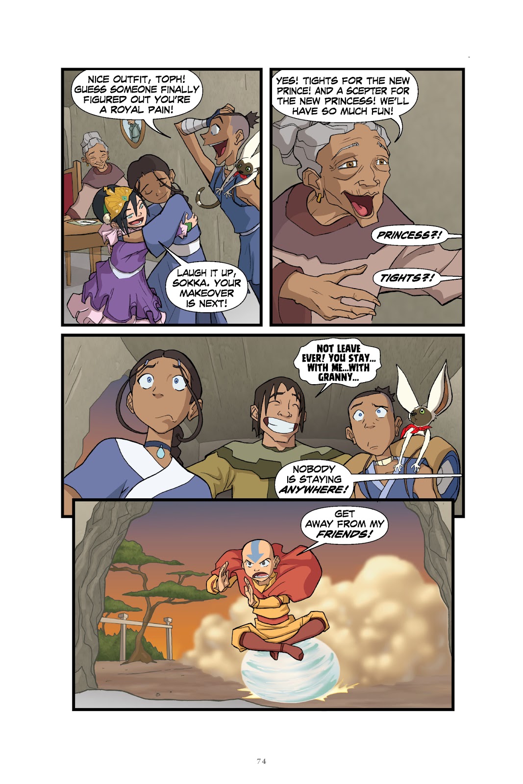Nickelodeon Avatar: The Last Airbender–The Lost Adventures & Team Avatar Tales Library Edition issue TPB (Part 1) - Page 75