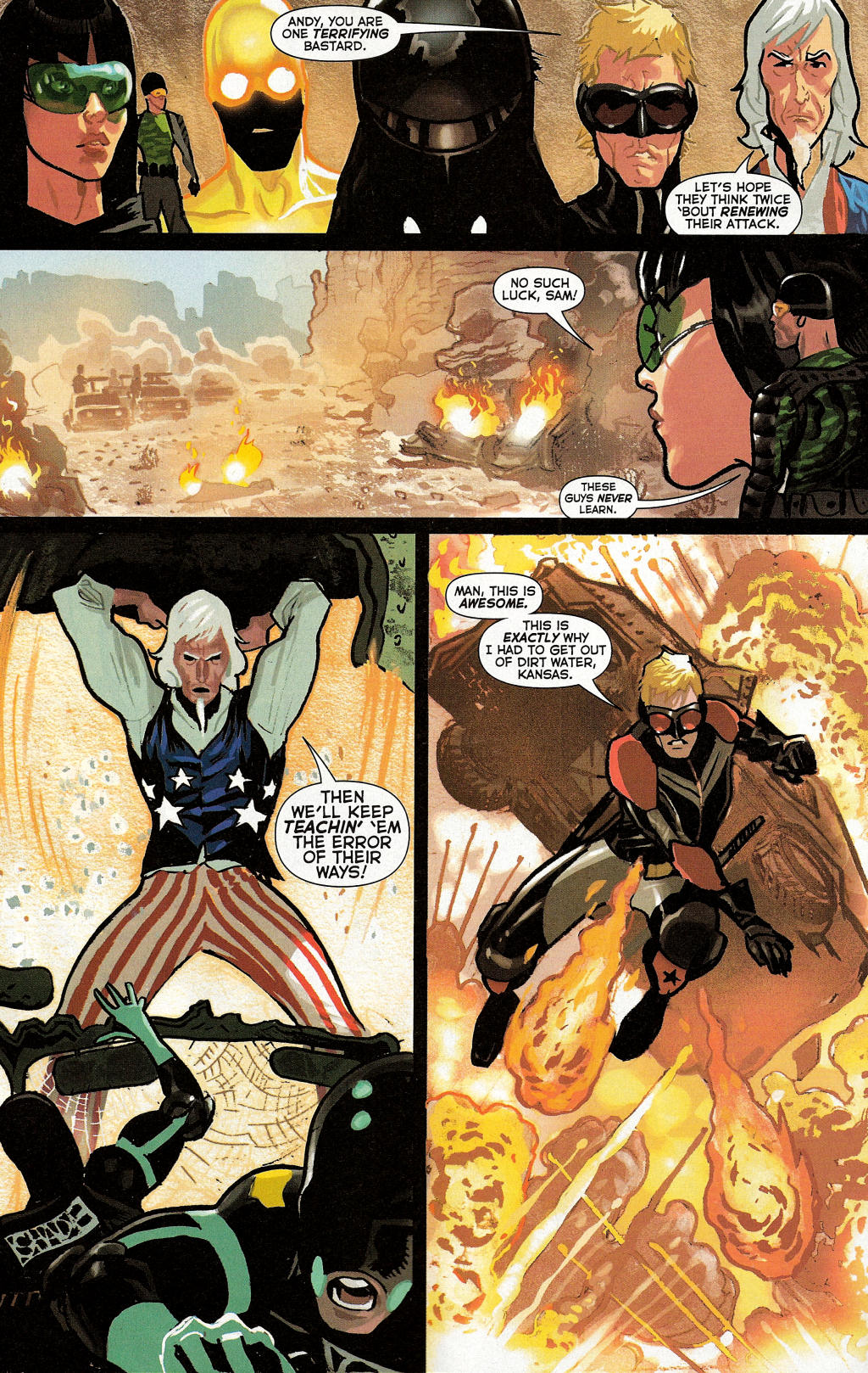 Read online Uncle Sam and the Freedom Fighters (2006) comic -  Issue #3 - 25