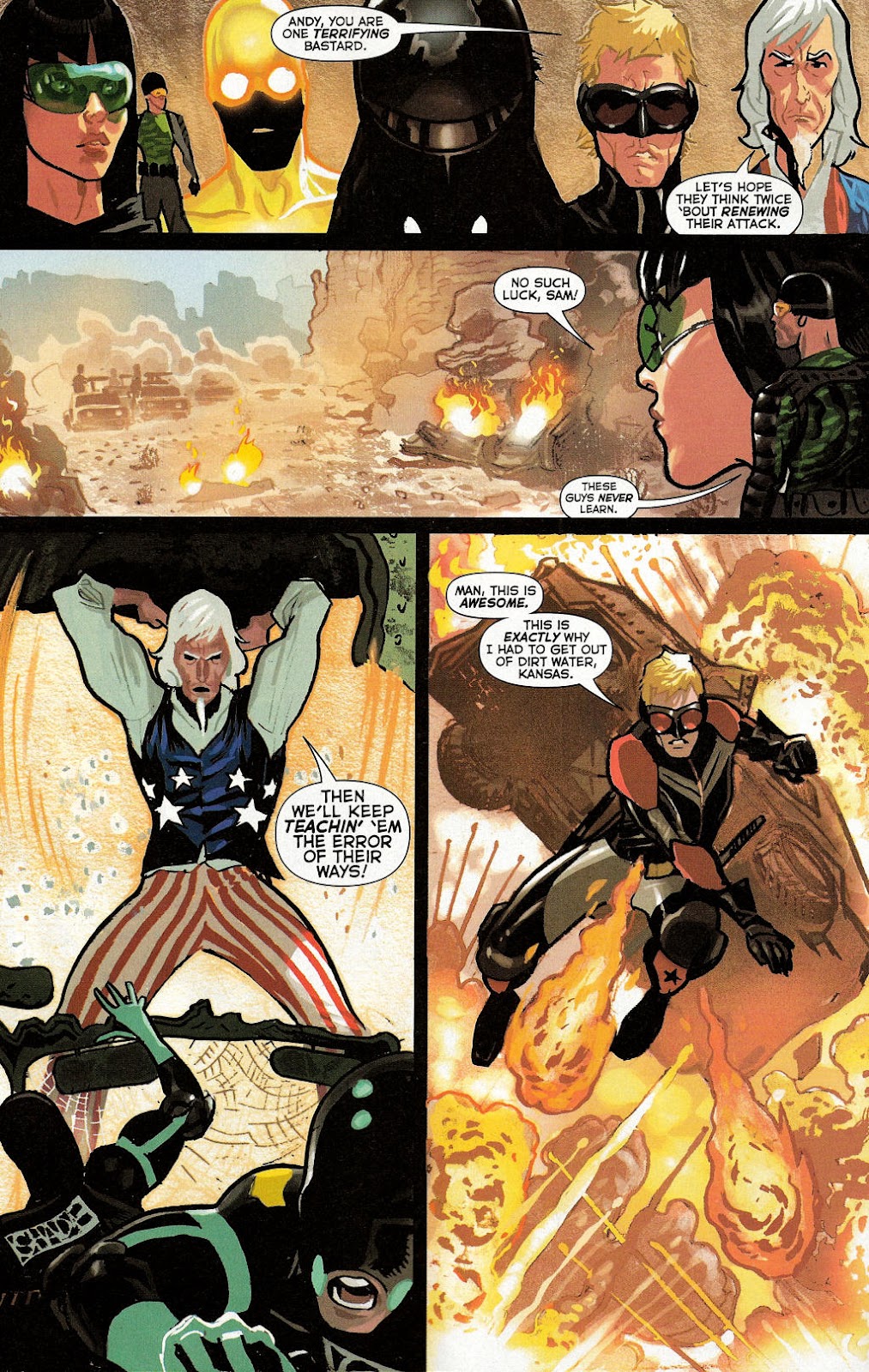 Uncle Sam and the Freedom Fighters (2006) issue 3 - Page 25