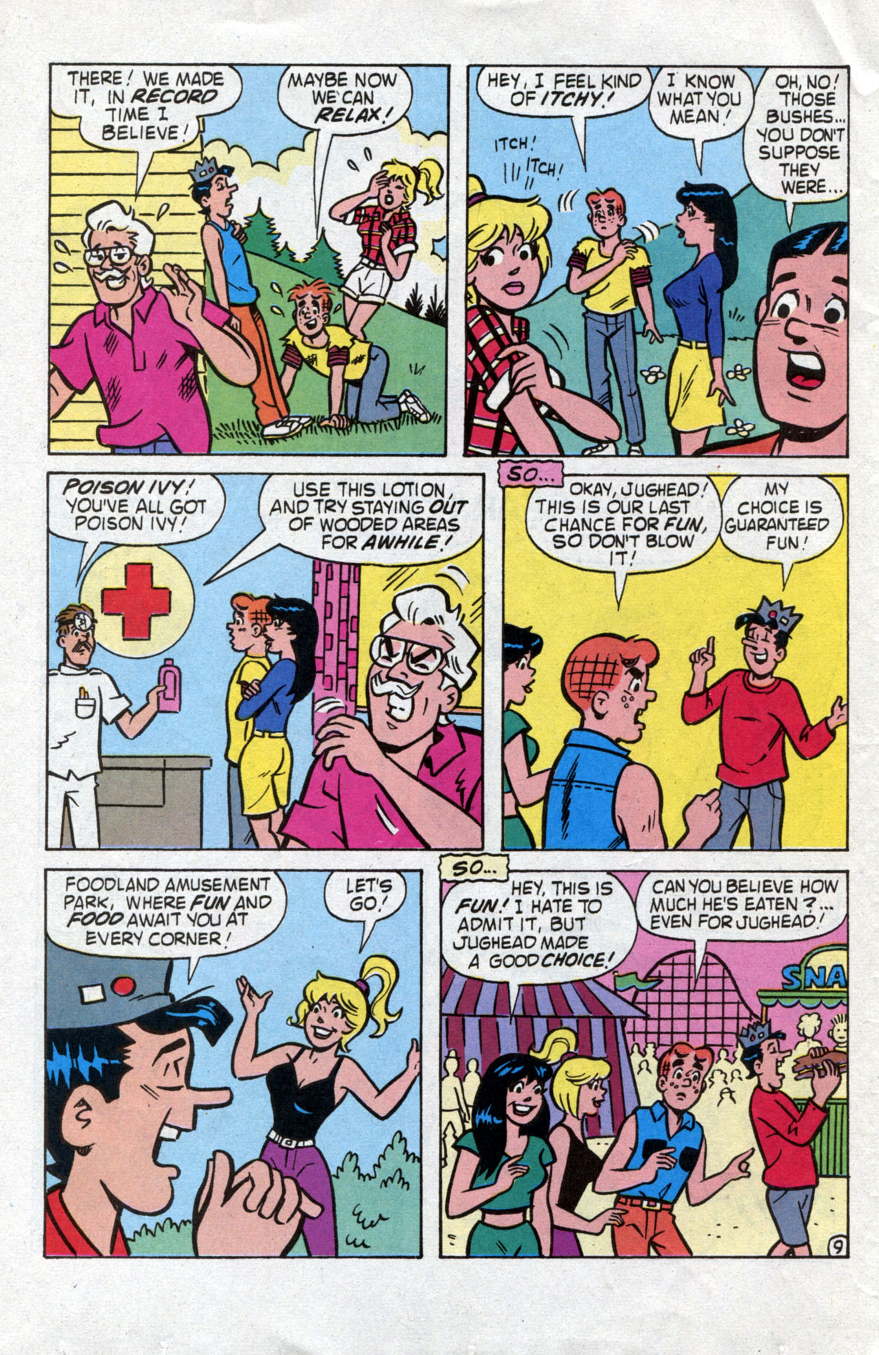 Read online Archie's Vacation Special comic -  Issue #1 - 12
