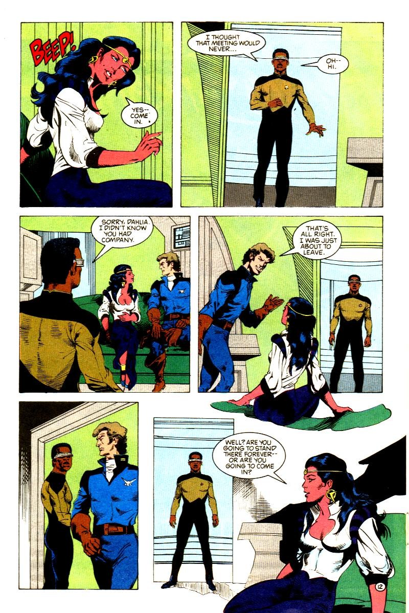 Read online Star Trek: The Next Generation (1989) comic -  Issue #5 - 13