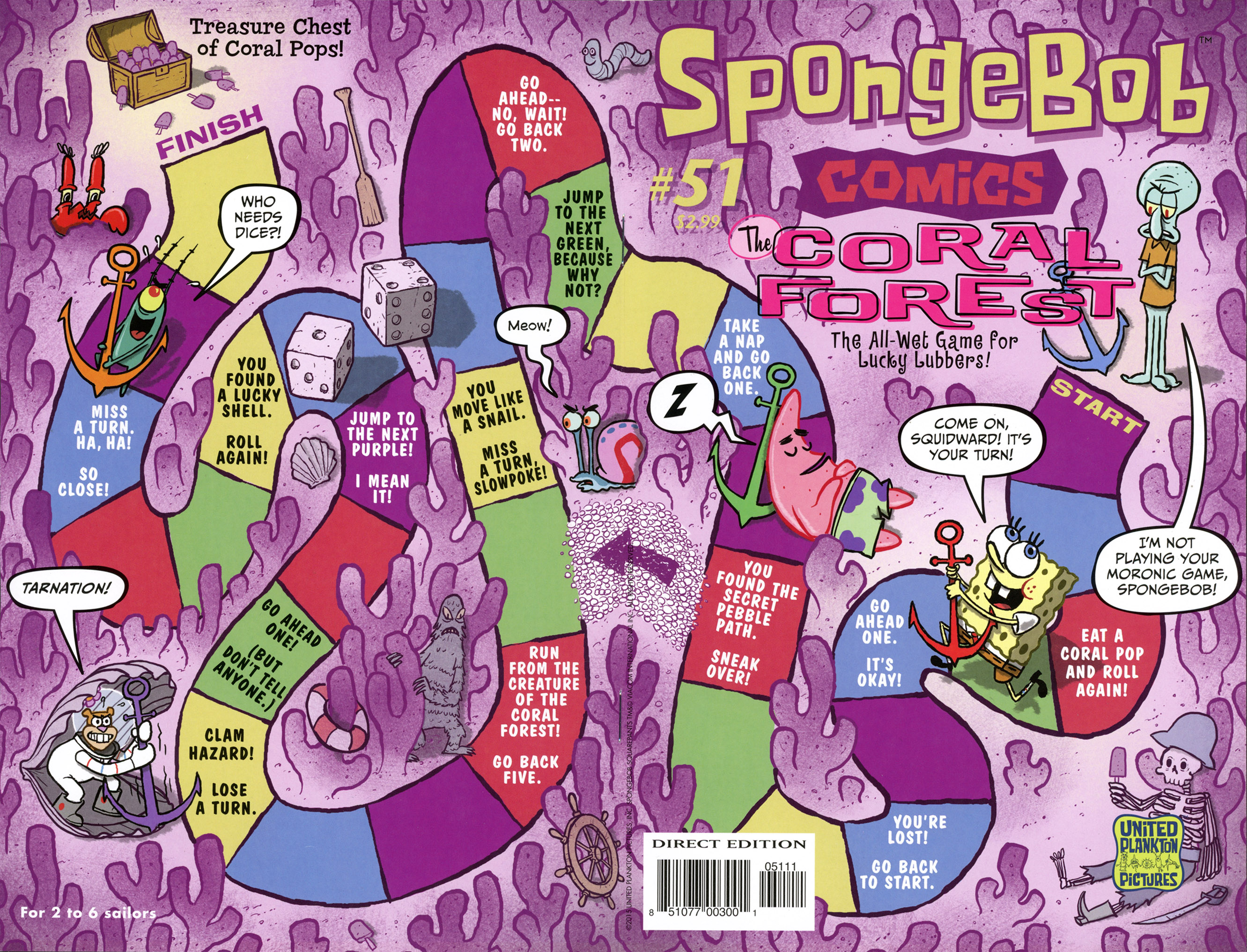 Read online SpongeBob Comics comic -  Issue #51 - 1