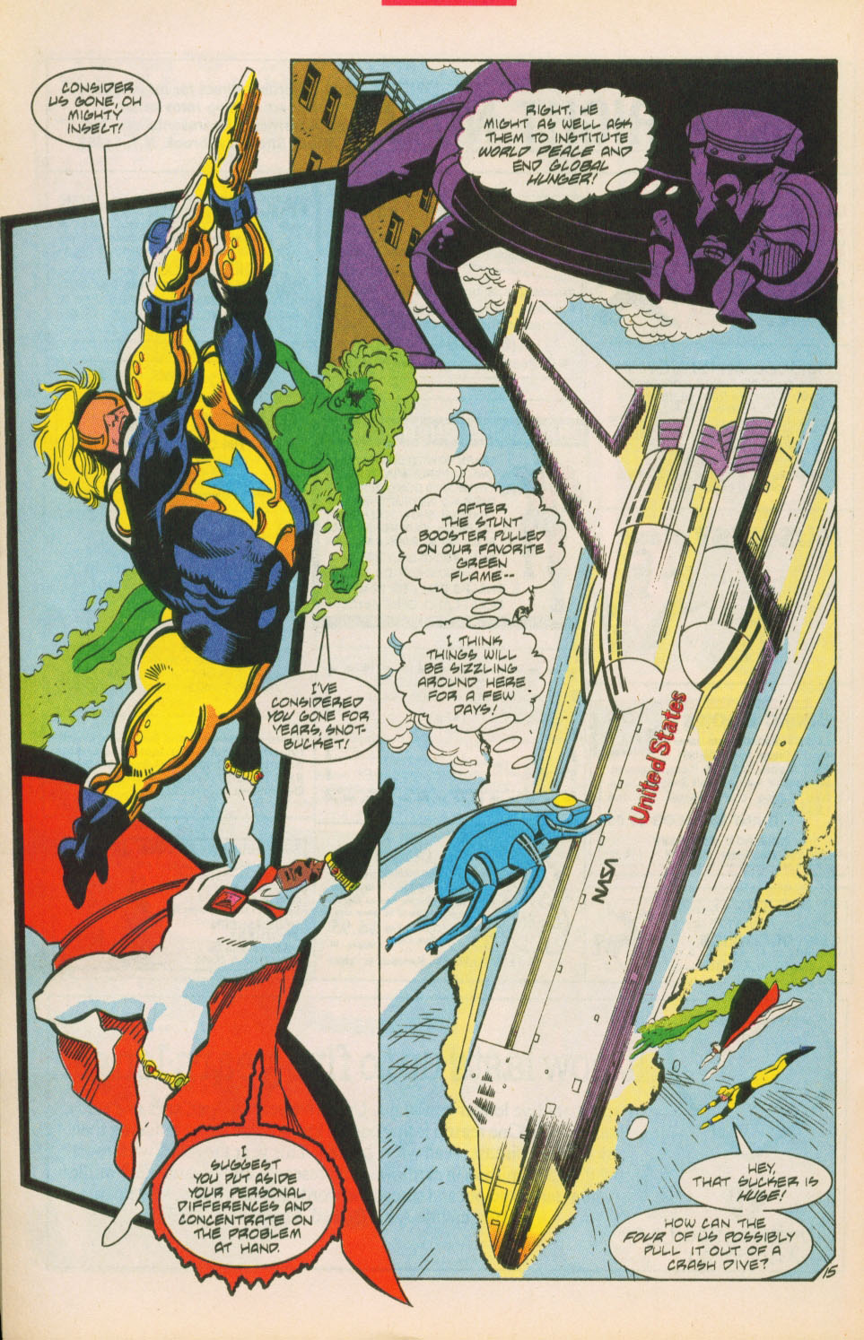 Read online Justice League America comic -  Issue #67 - 16