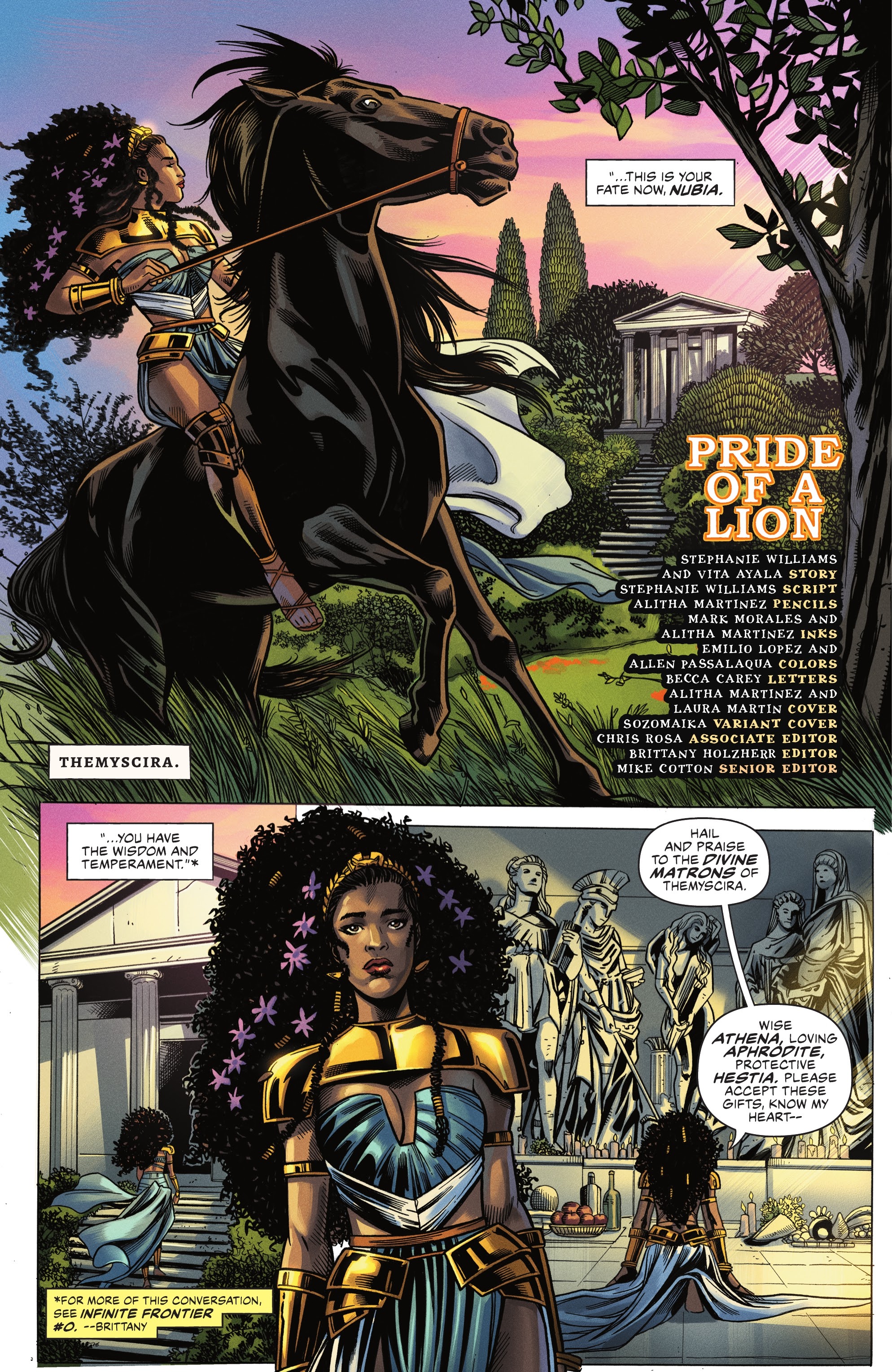 Read online Nubia & the Amazons comic -  Issue #2 - 3