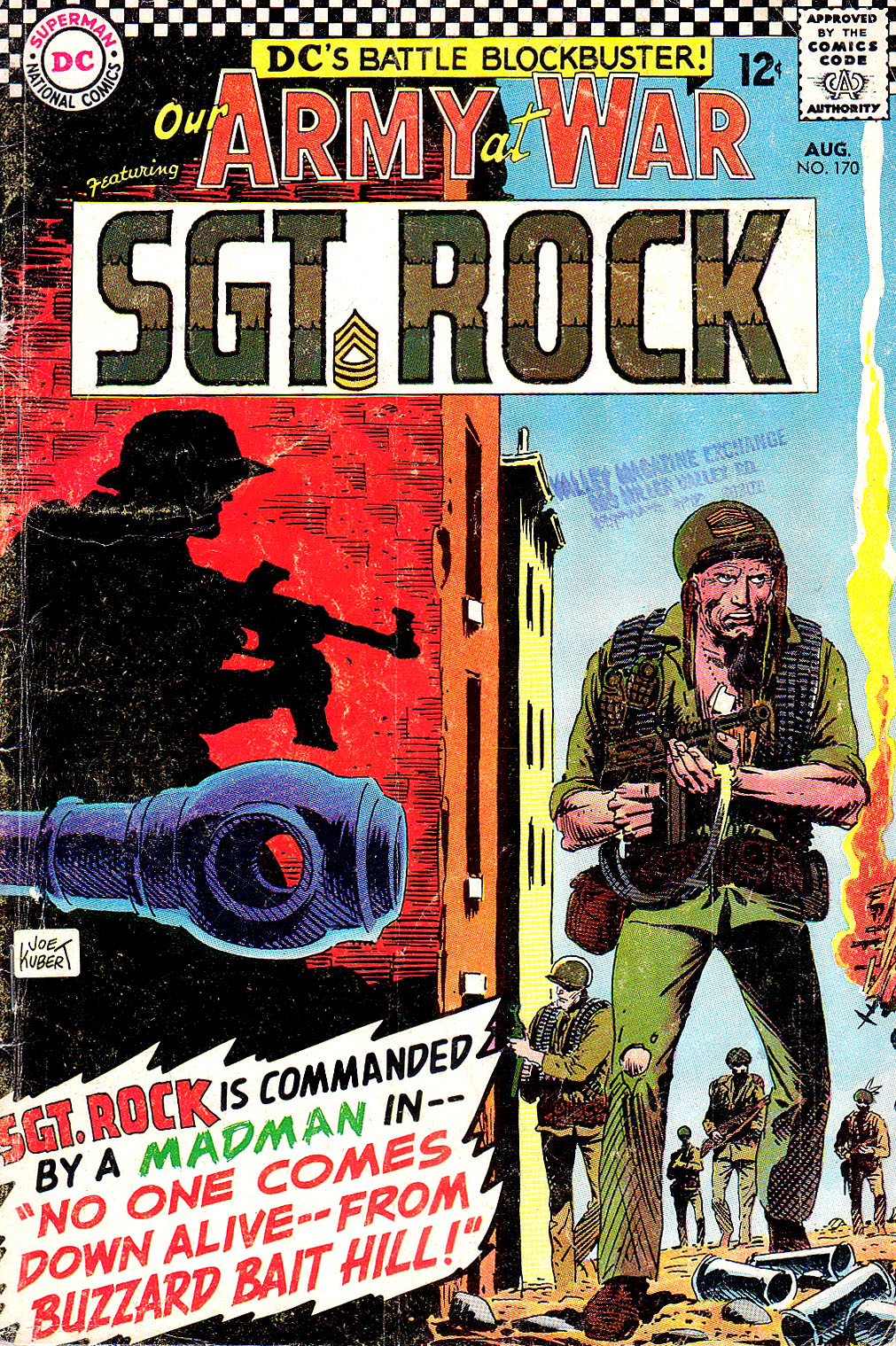 Read online Our Army at War (1952) comic -  Issue #170 - 1