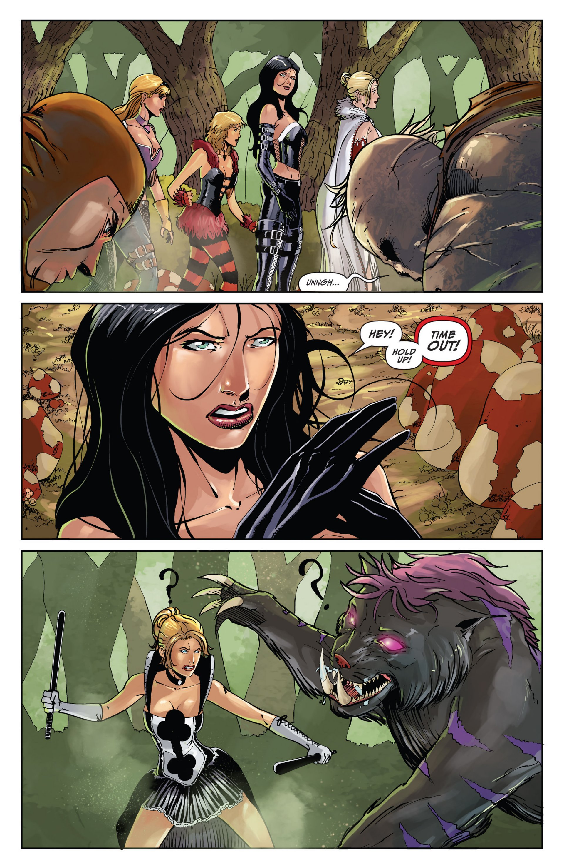 Read online Grimm Fairy Tales presents Wonderland comic -  Issue #24 - 15