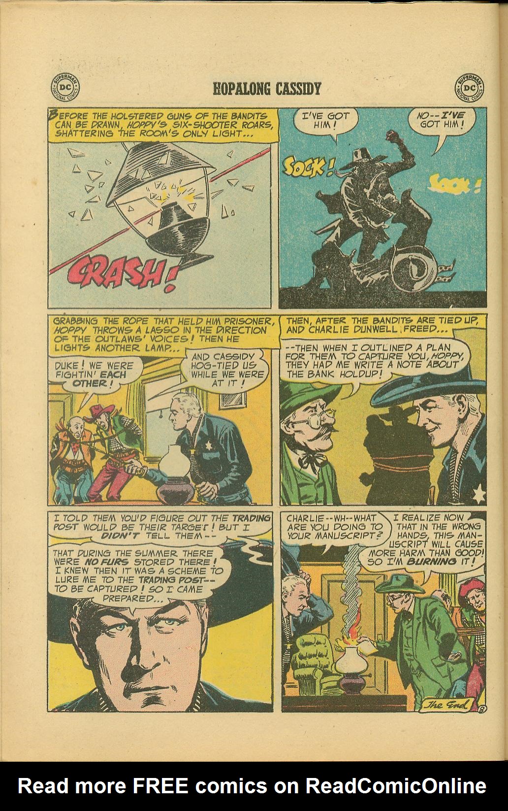 Read online Hopalong Cassidy comic -  Issue #100 - 10