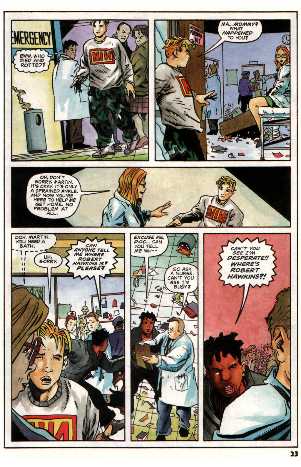 Read online Static comic -  Issue #23 - 17