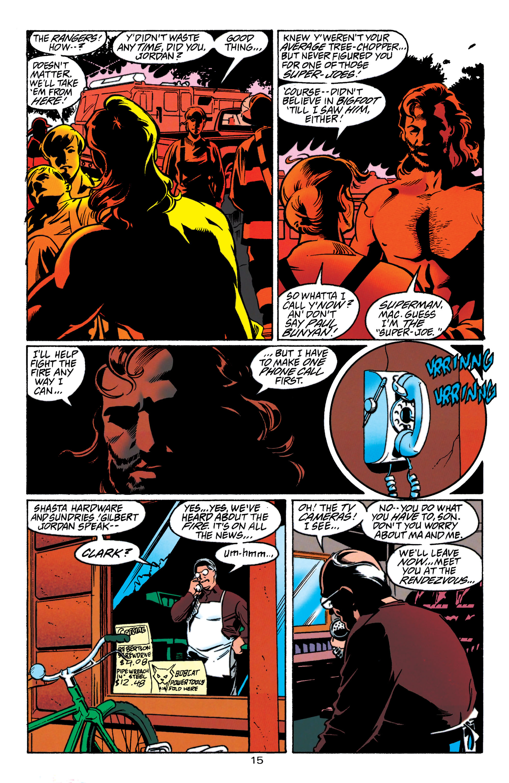 Read online Adventures of Superman (1987) comic -  Issue #524 - 16