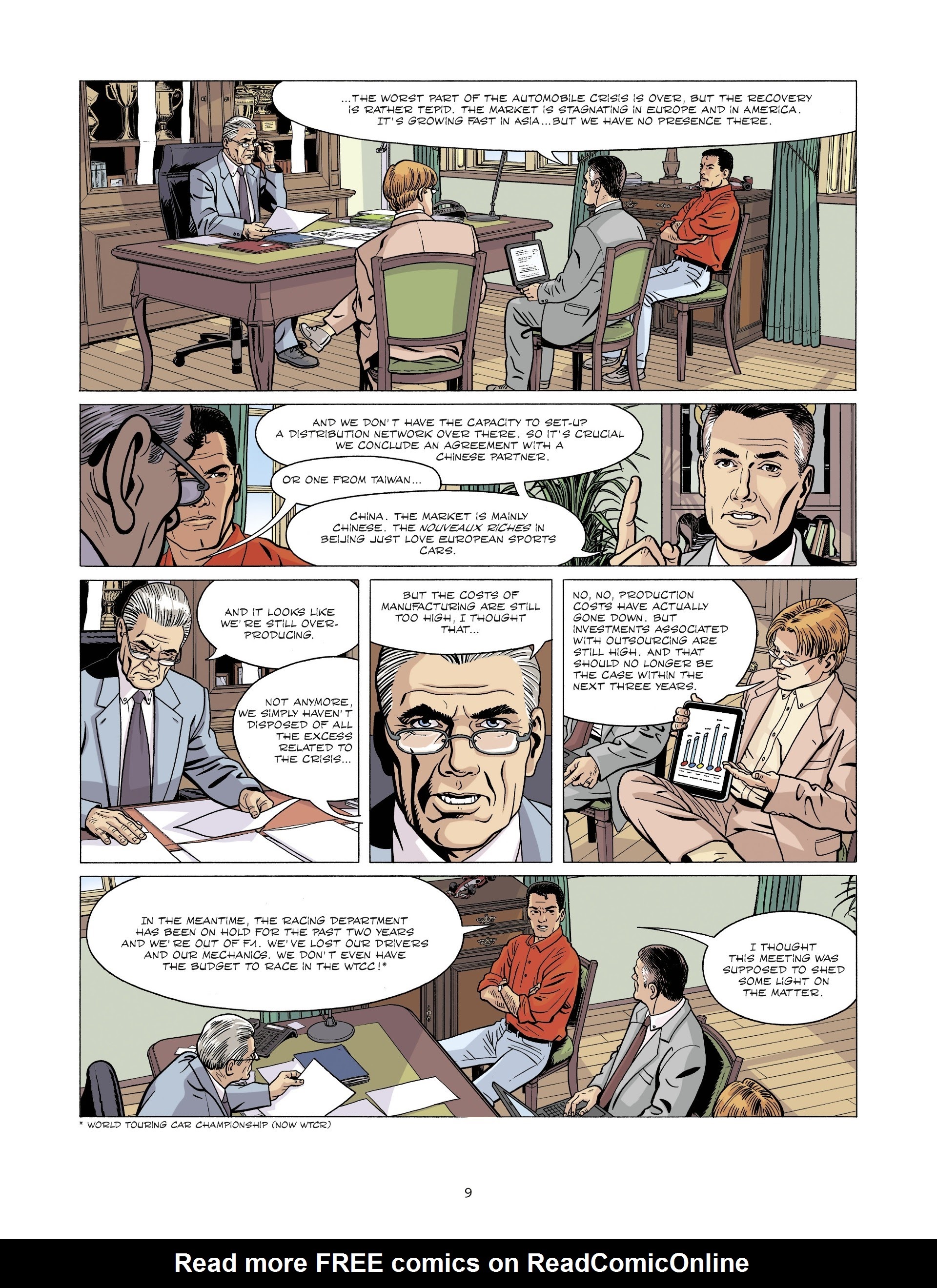 Read online Michel Vaillant comic -  Issue #1 - 11