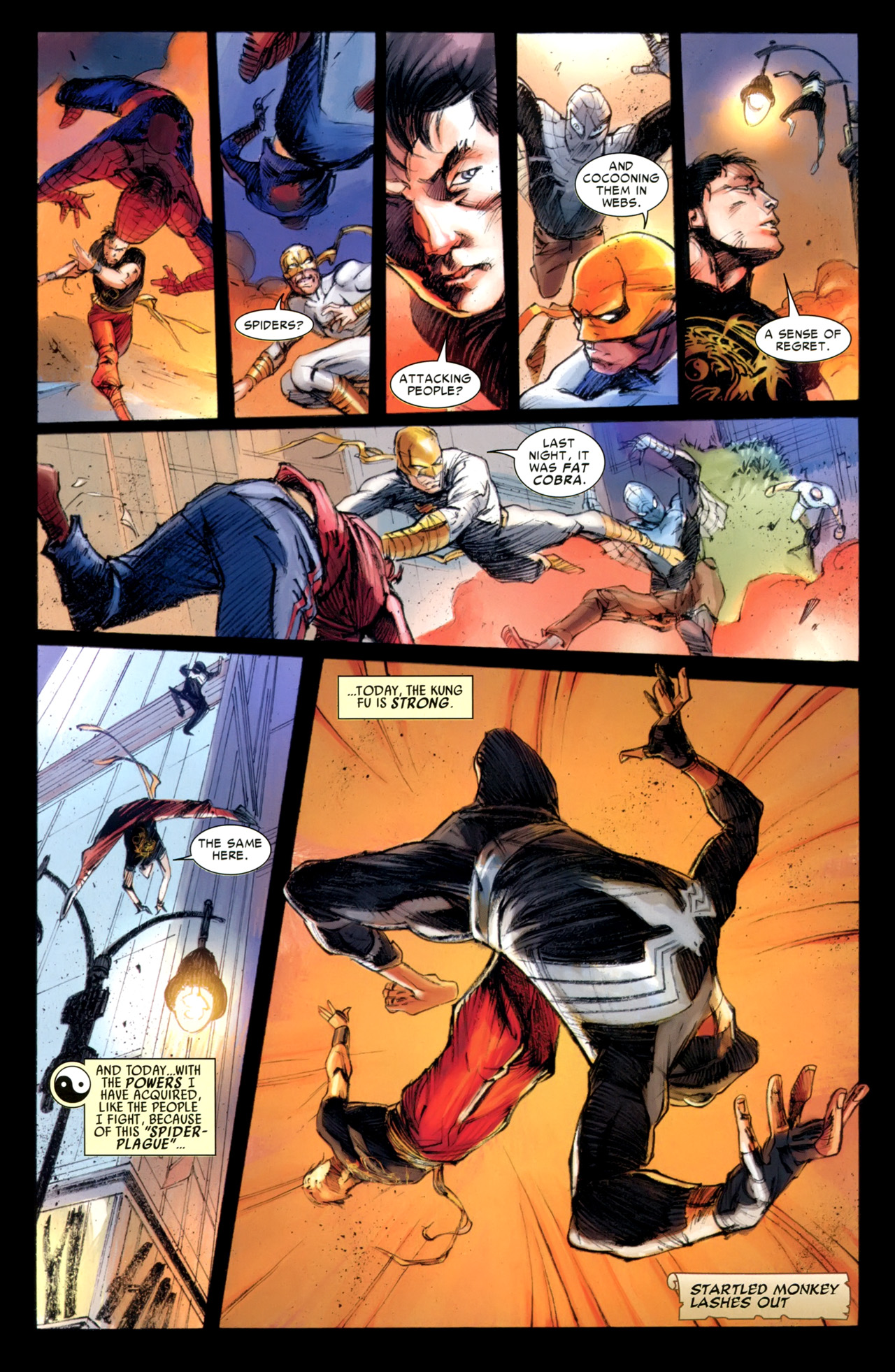 Read online Spider-Island: Deadly Hands of Kung Fu comic -  Issue #1 - 10
