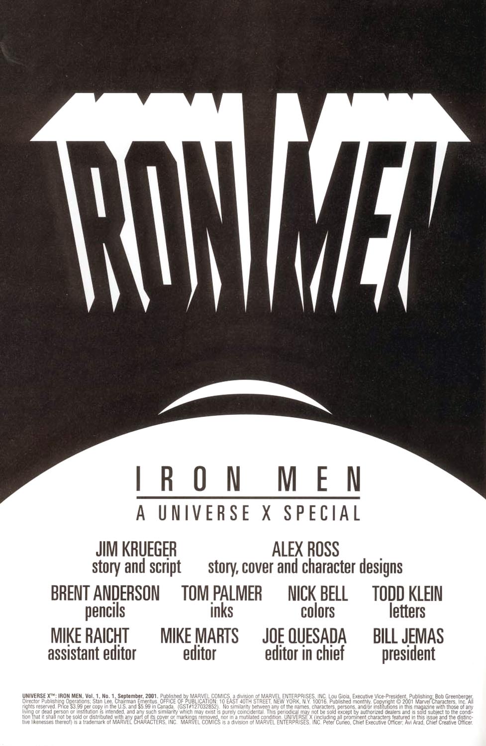 Read online Universe X Special comic -  Issue # Issue Iron Men - 2