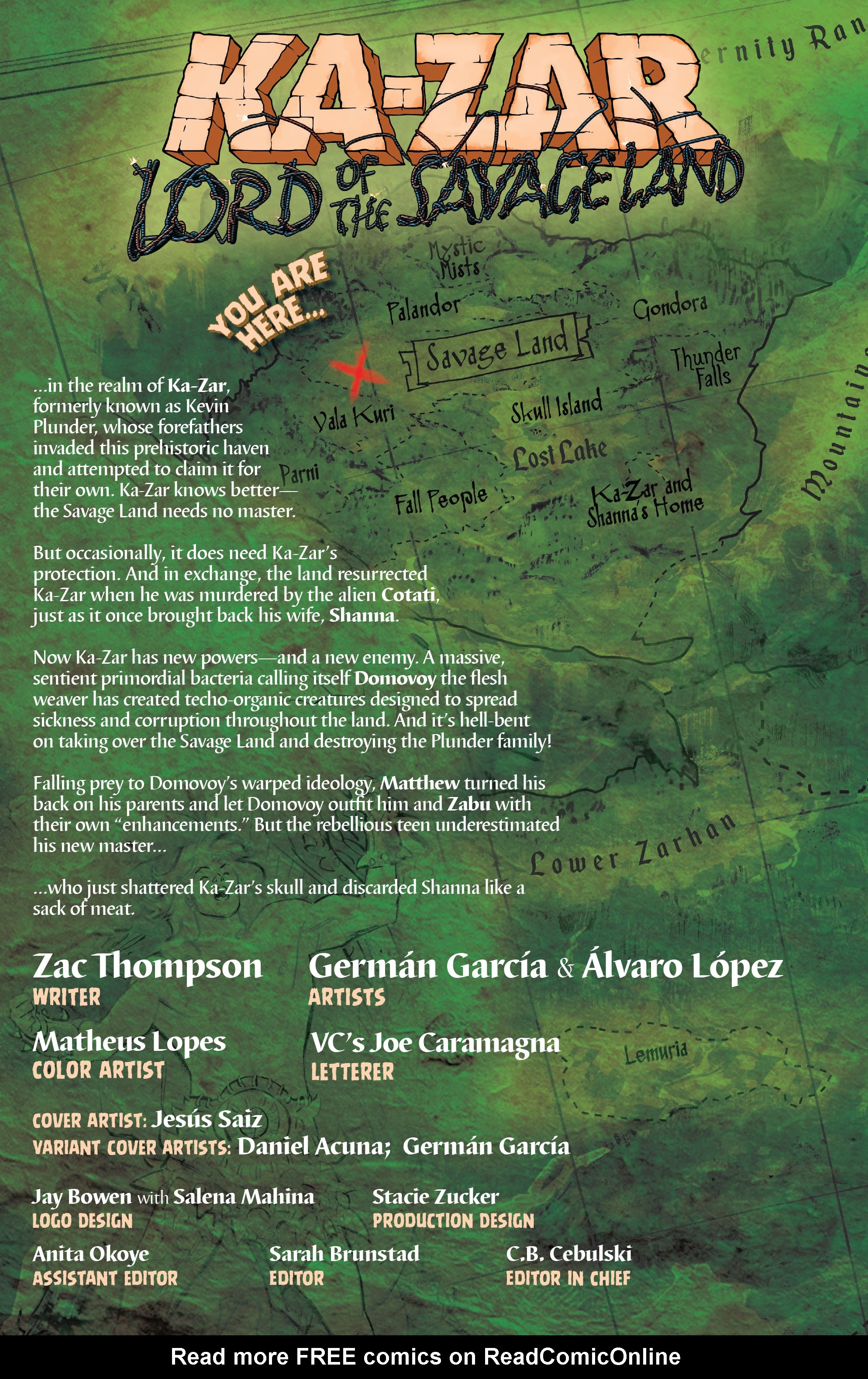 Read online Ka-Zar Lord of the Savage Land comic -  Issue #5 - 2