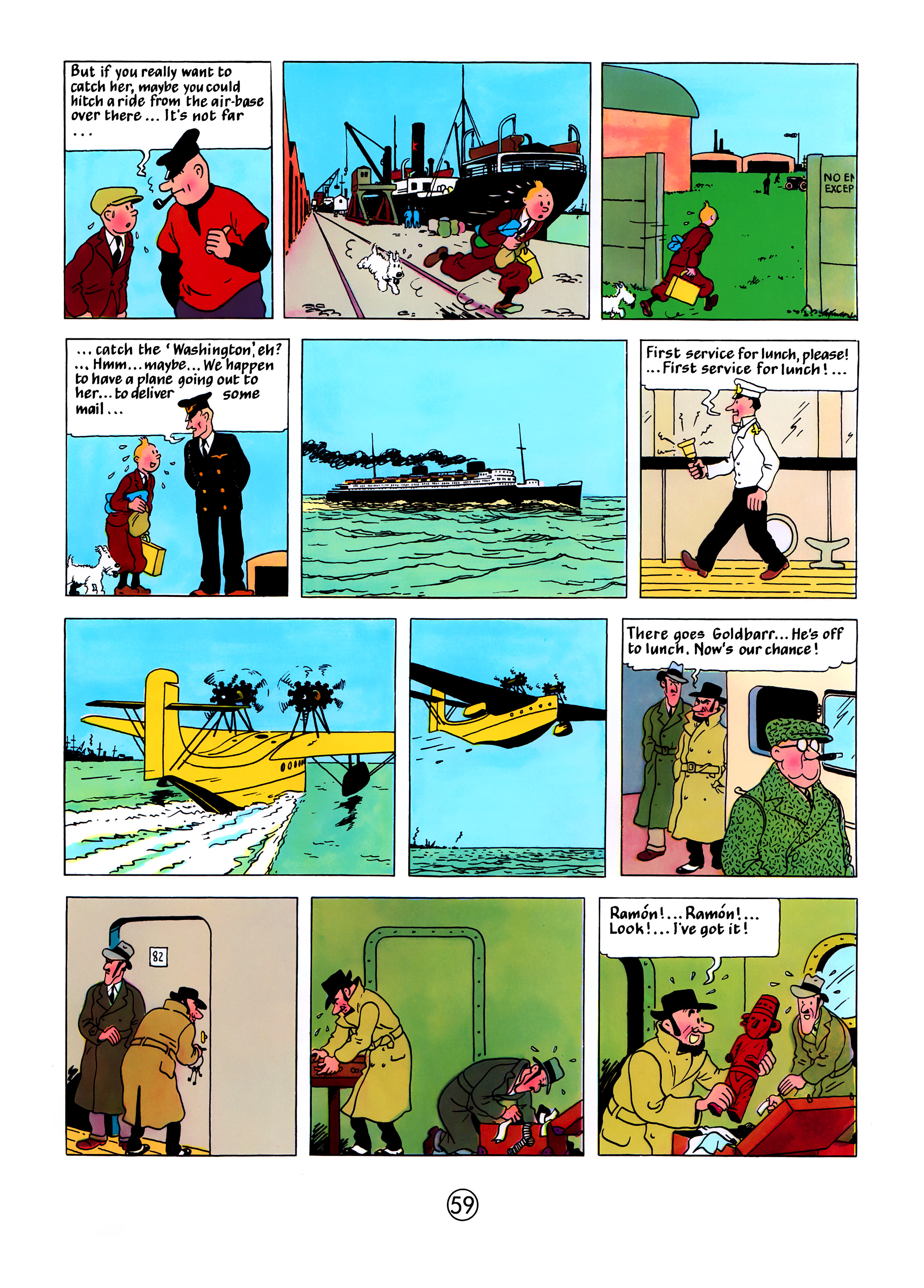 Read online The Adventures of Tintin comic -  Issue #6 - 62