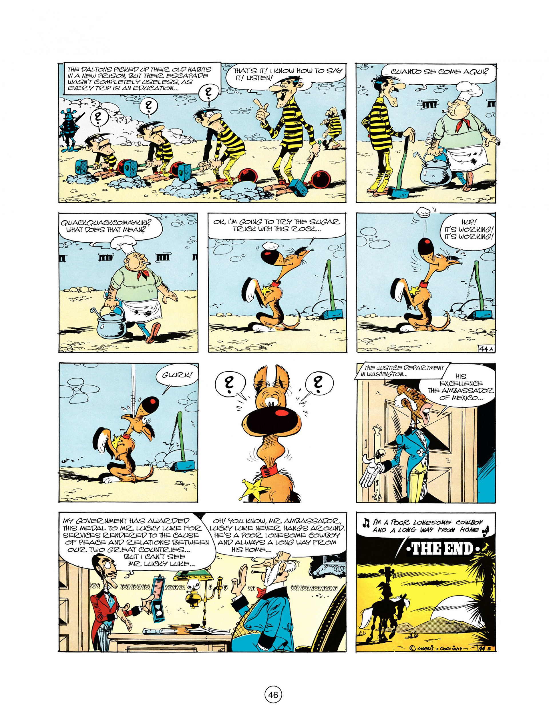 Read online A Lucky Luke Adventure comic -  Issue #10 - 46
