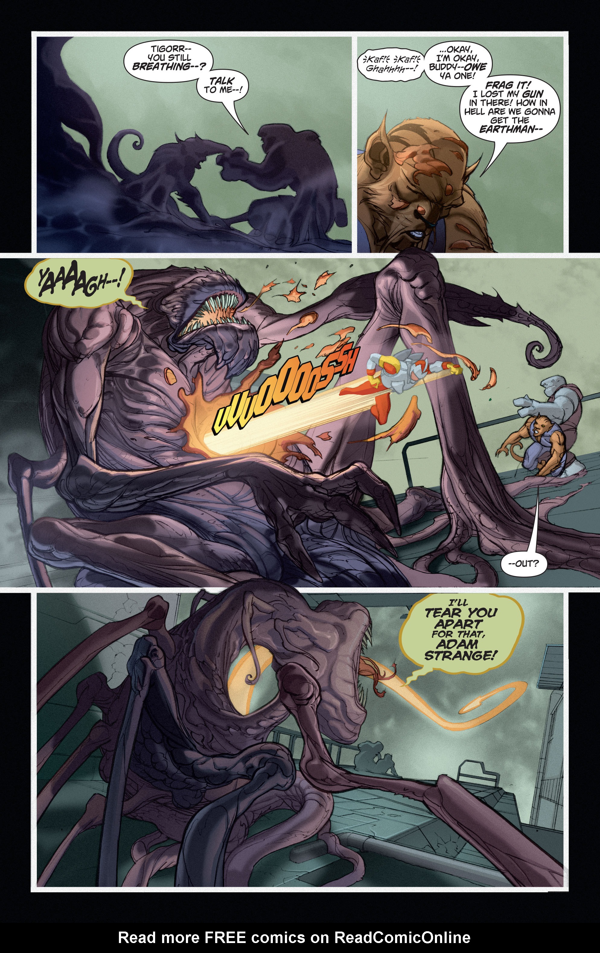 Read online Adam Strange (2004) comic -  Issue #6 - 9