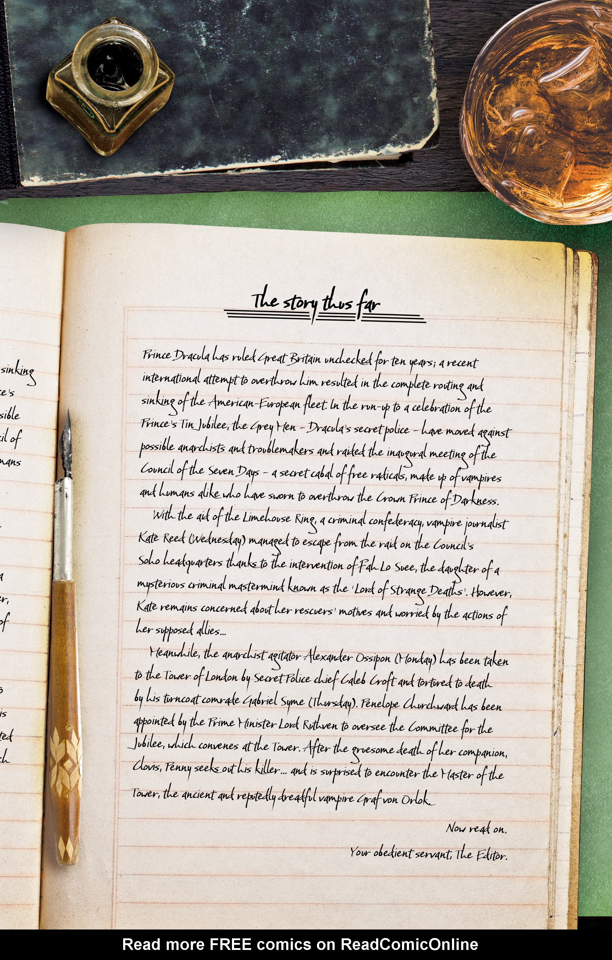 Read online Anno Dracula comic -  Issue #3 - 5