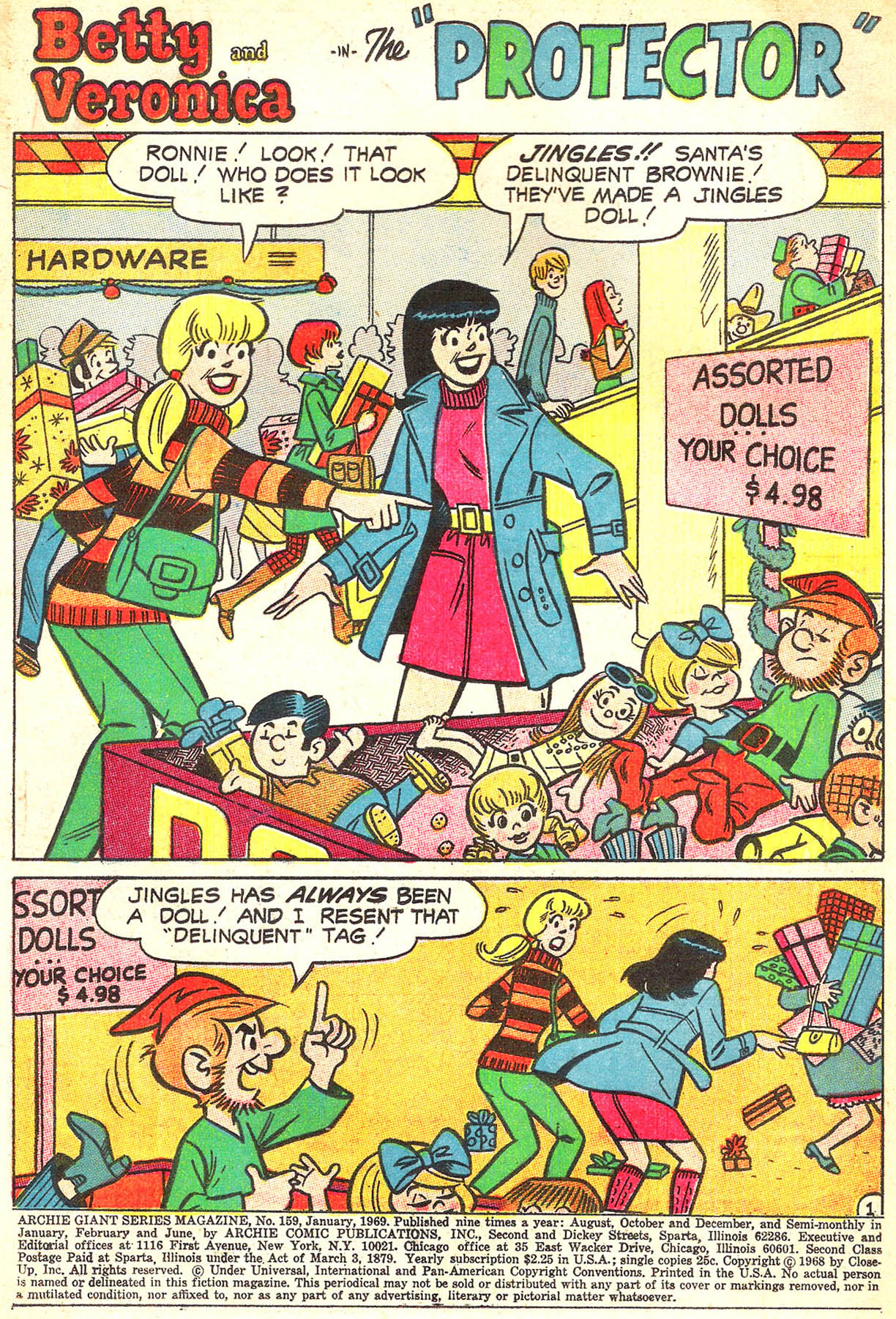 Read online Archie Giant Series Magazine comic -  Issue #159 - 3