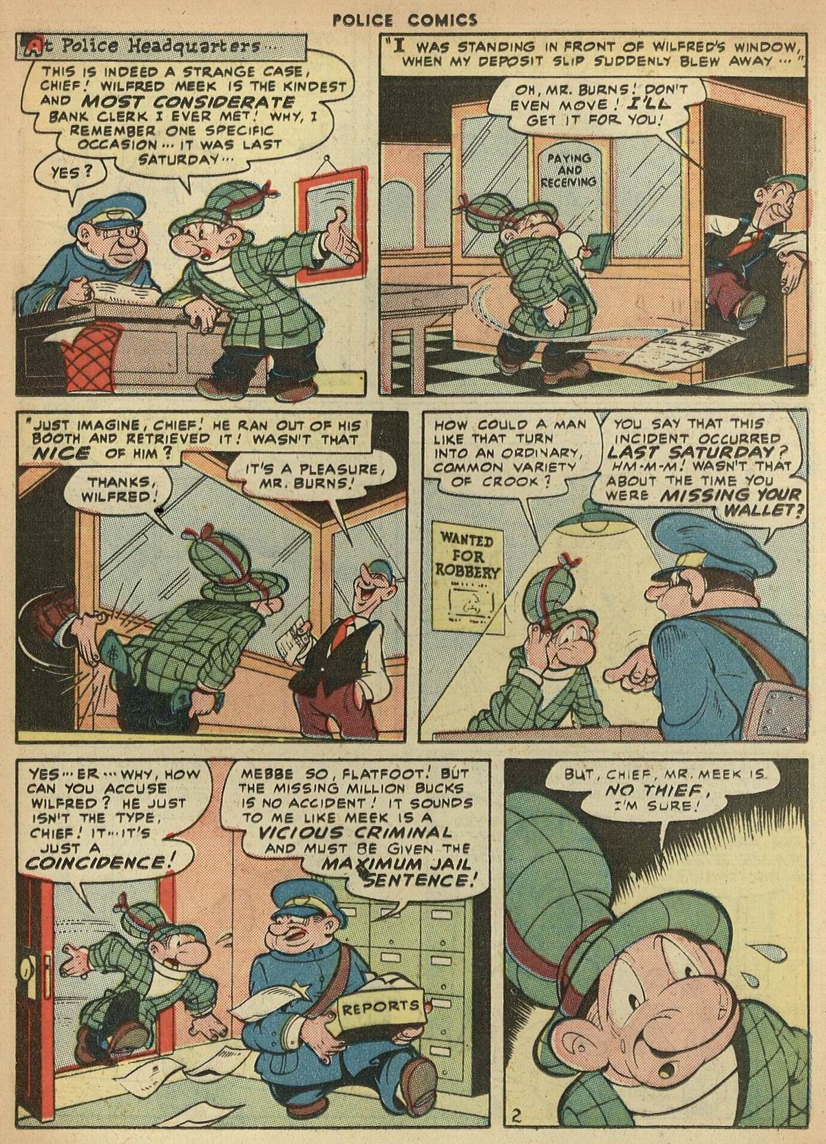 Read online Police Comics comic -  Issue #67 - 25